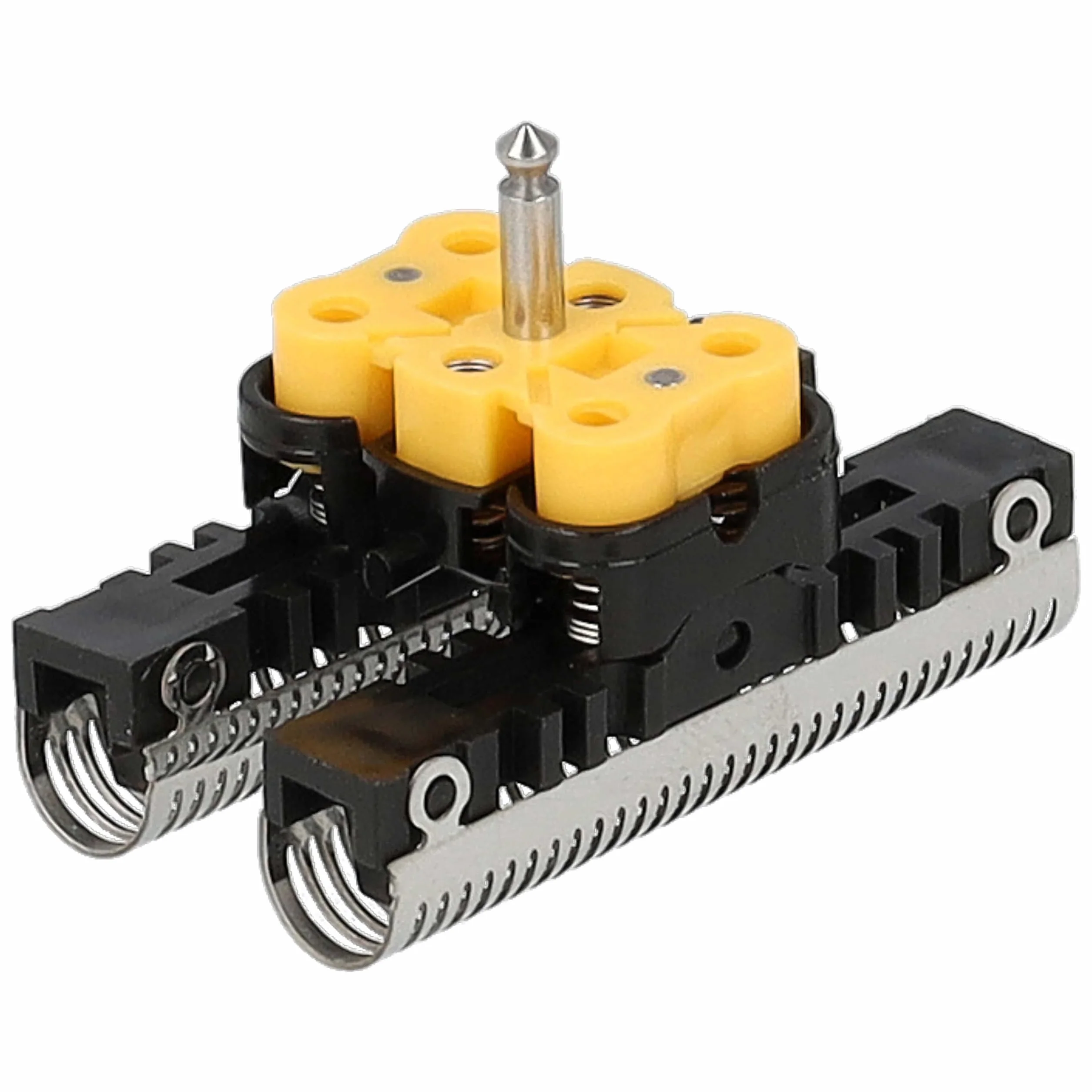 vhbw Zestaw części tnących do golarek elektrycznych Braun 8385, 8581, 8588, 8583, 8585, 8590, folia + blok na noże, kolor srebrny