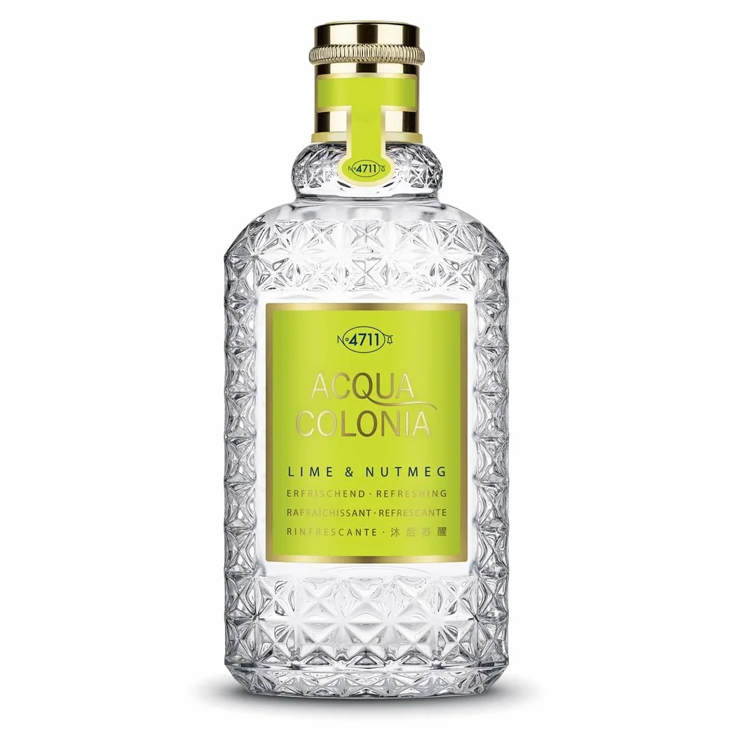 4711 Acqua Colonia® Lime & Nutmeg woda kolońska – orzeźwiająca – wellness dla zmysłów | 100 ml Natural Spray