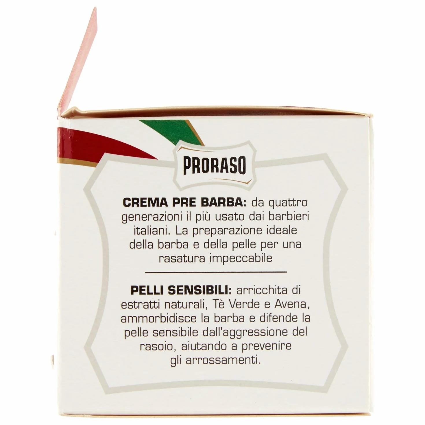 PRORASO WHITE Łagodzący krem przed goleniem 100ml
