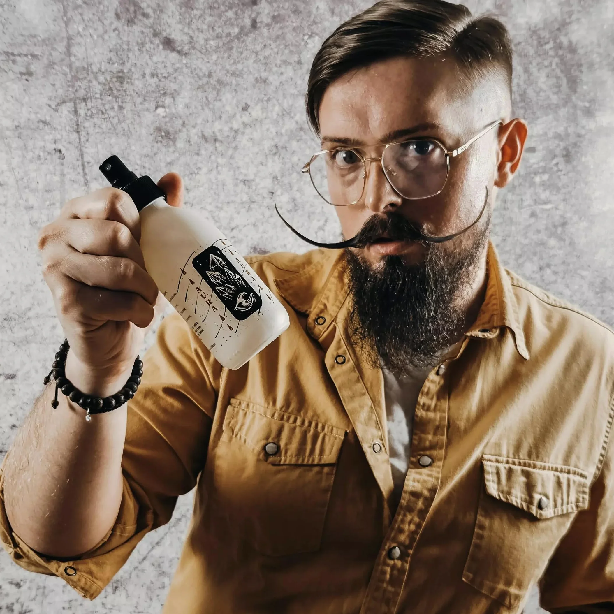 Aura Hair Spraytekstura i objętość, średnia utrwalenie, naturalna formuła z solą morską, 200 ml