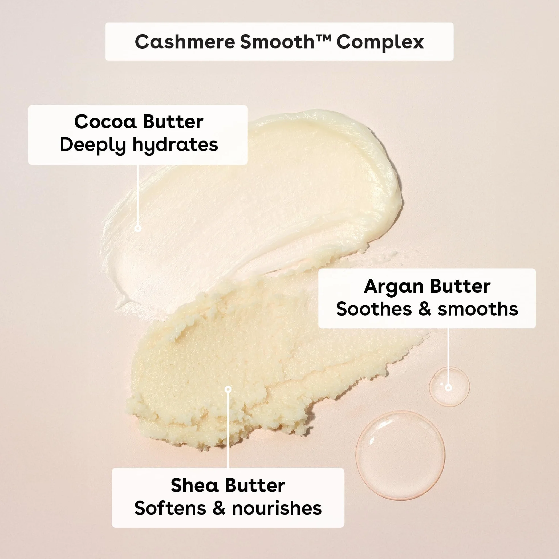 eos Cashmere Skin Collection Pre-Shave Scrub- zapach waniliowego kaszmiru, złuszczający peeling do ciała, 207 ml
