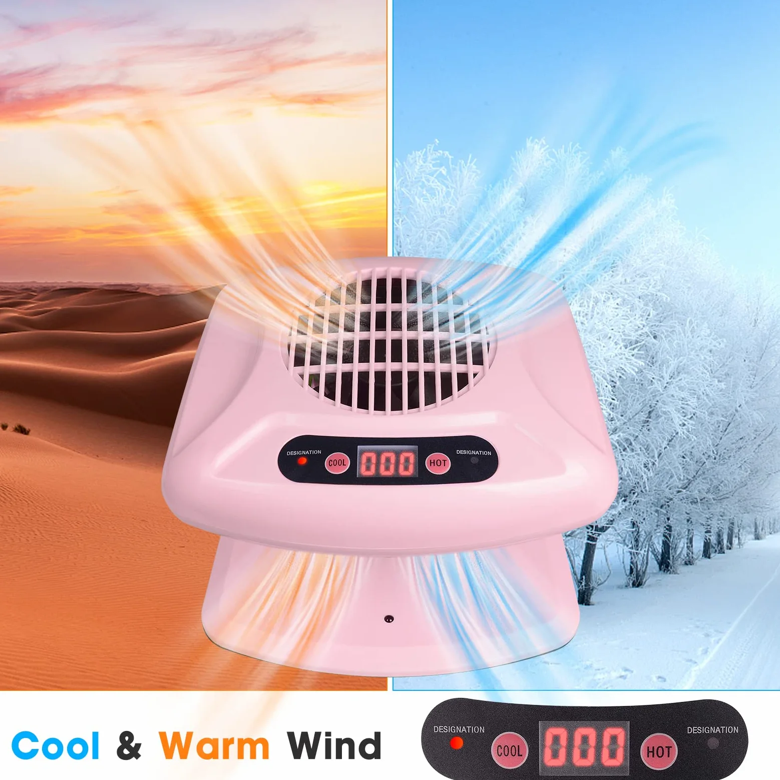 Air Nail Dryer suszarka do paznokci z automatycznym czujnikiem, 300 W timing Air Nail Fan suszarka do włosów dla obu dłoni i stóp, ciepła i chłodna suszarka do normalnego lakieru do paznokci, do domu i salonu