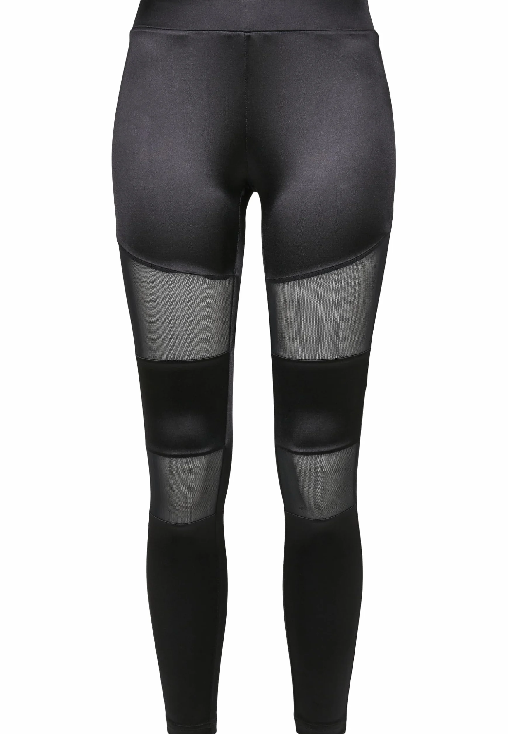 Urban Classics Ladies Shiny Tech Mesh Leggings - Leginsy Kobiety