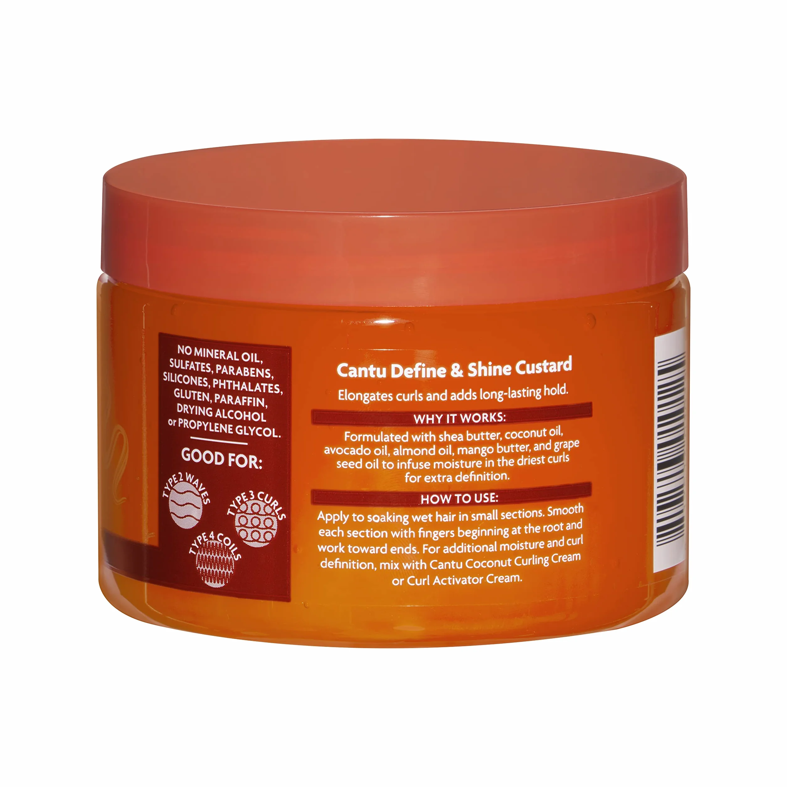 Cantu Shea Butter Krem Definiujący i Rozświetlający do Włosów, 340 g