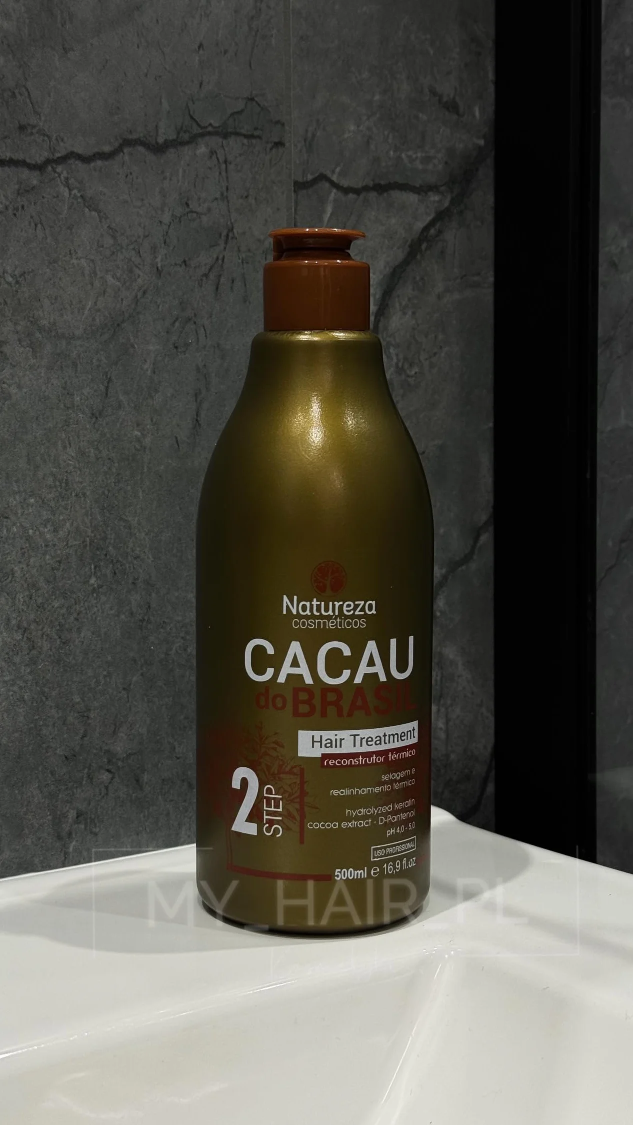 Keratyna do prostowania włosów Natureza Cacau Do Brasil 500ml