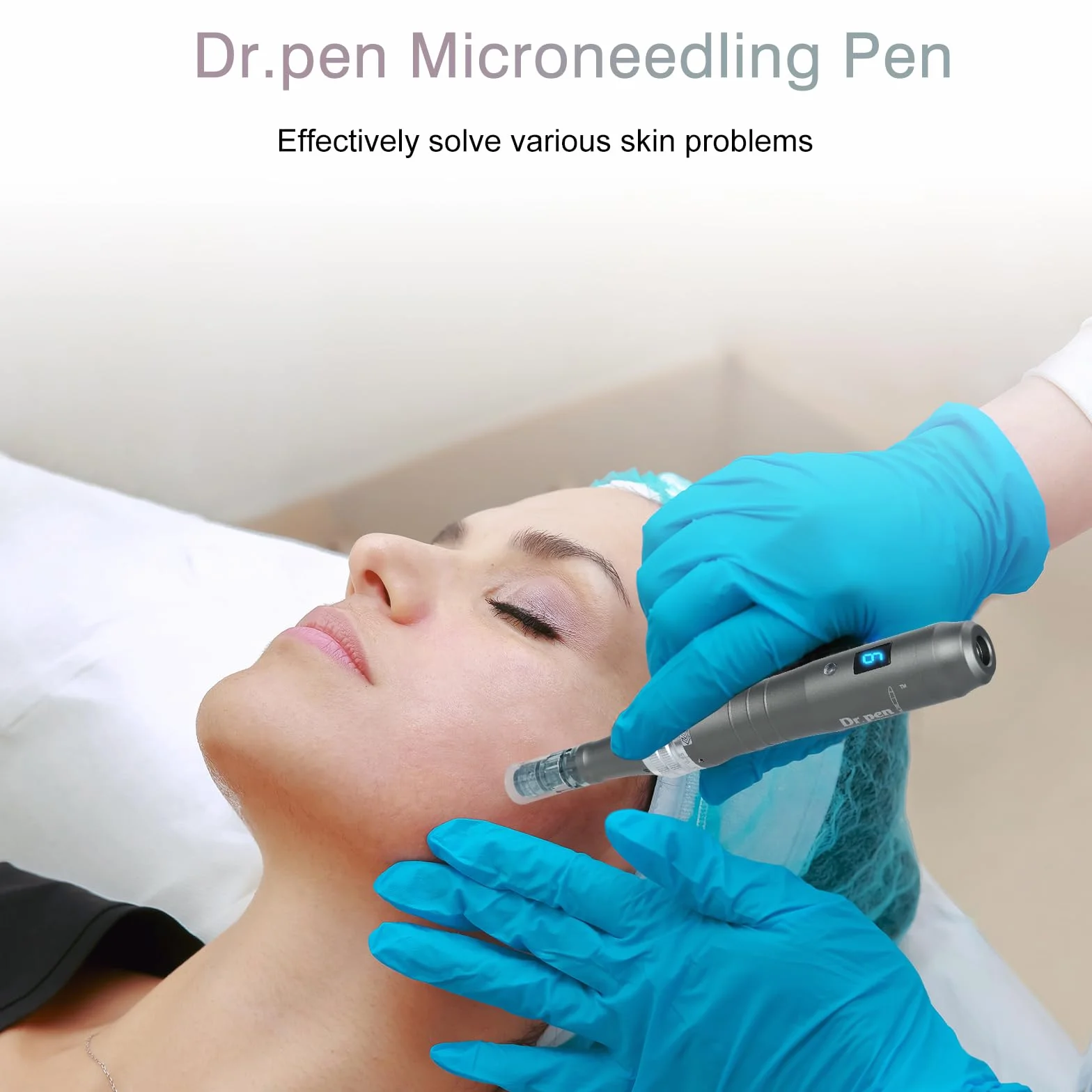 Dr. pen Ultima M8 Microneedling Pen, przeciwdziałanie starzeniu się, zmarszczkom, usuwaniu blizn, Narzędzie do mikronadelowej pielęgnacji skóry twarzy, ciała oraz wzrostu włosów Dermapen Derma Roller