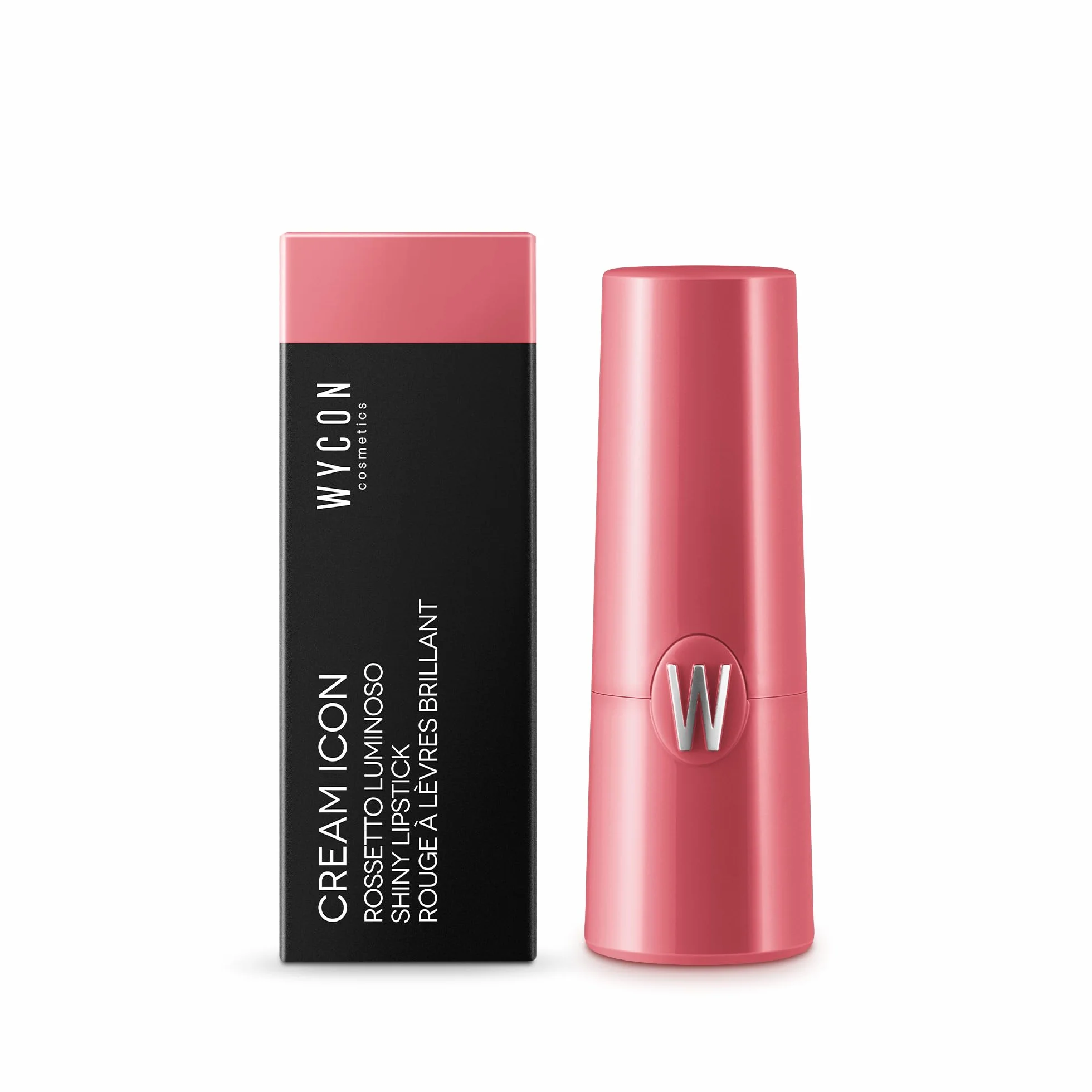 WYCON cosmetics Cream ICON SHINY LIPSTICK - 06 FASHION LILY kremowa szminka z efektem wygładzania i wygładzania