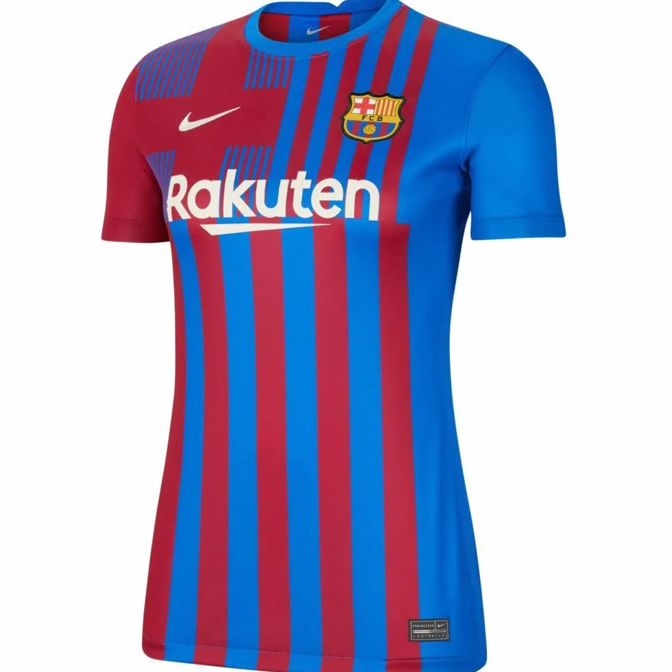 NIKE Koszulka Kobiety Fc Barcelona, 2021/22 Season, Game Equipment, Jersey Home