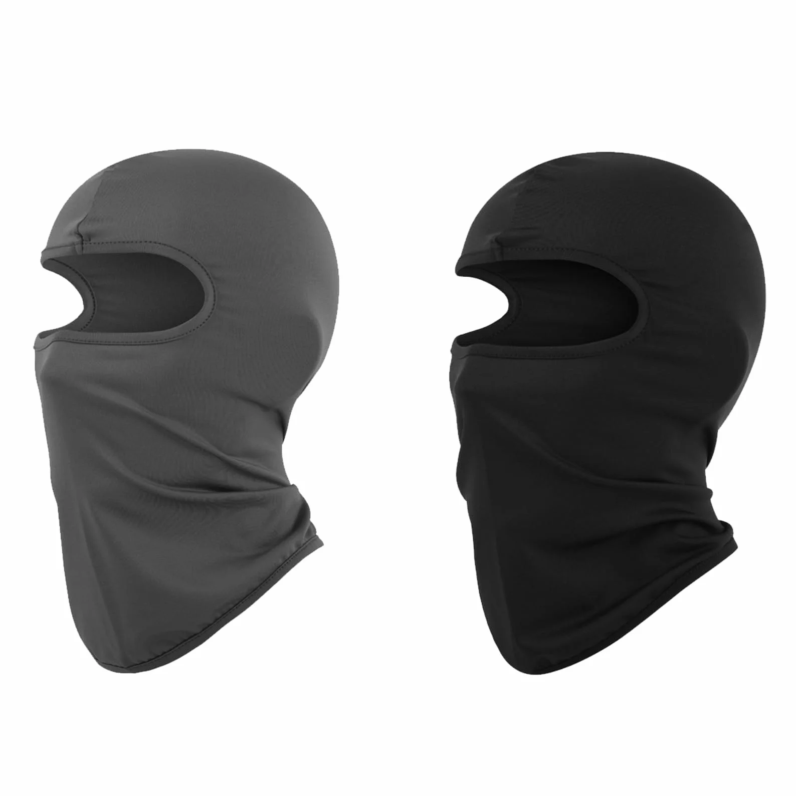Kominiarka dziecięca, kominiarka dziecięca, kominiarka dla dzieci, kominiarka sztormowa, czarna, czapka rowerowa pod kask, Cool Balaclava, wiatroszczelna, dla chłopców i dziewczynek (czarna