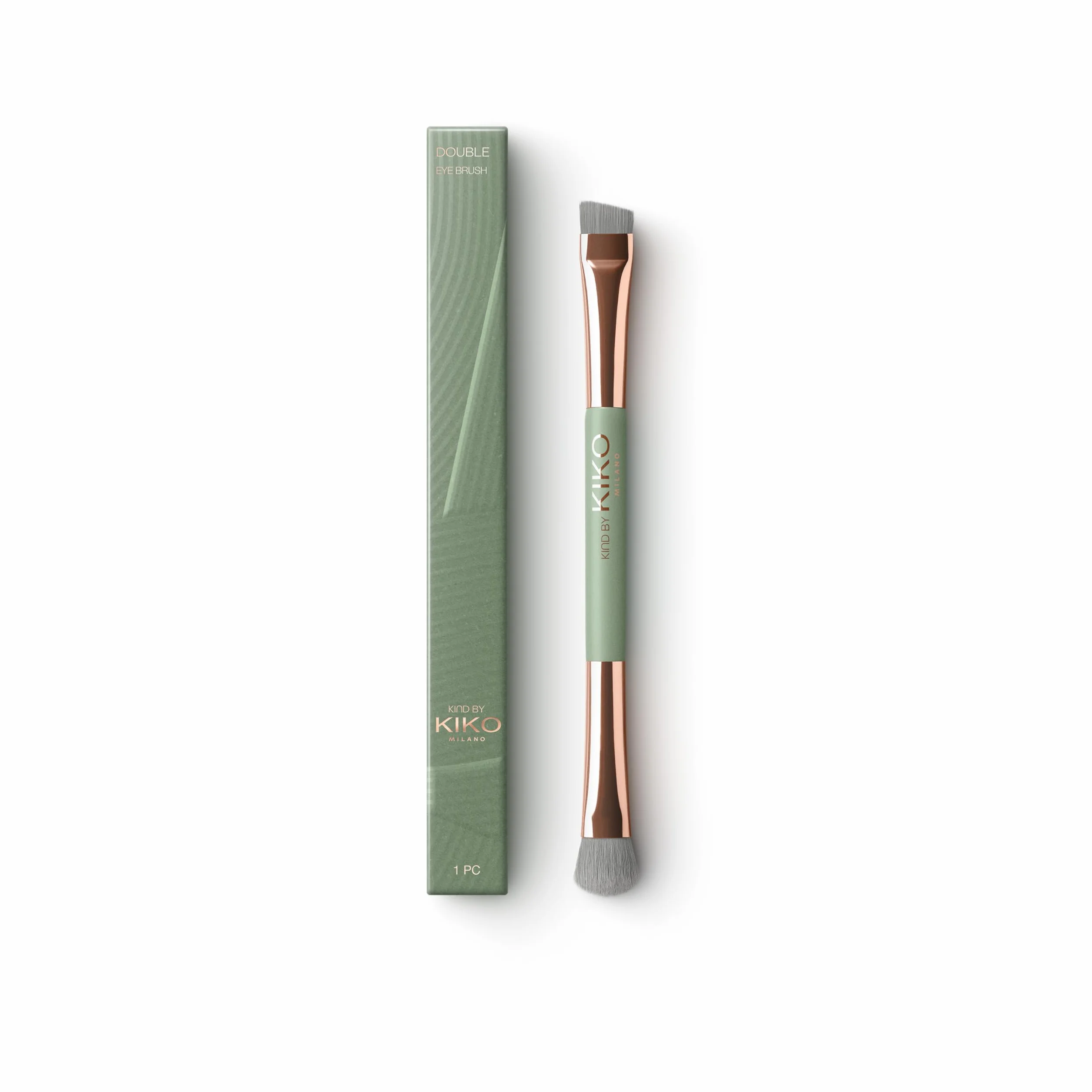 KIKO Milano Kind Double Eye Brush 01 Podwójny Pędzel Do Cieni