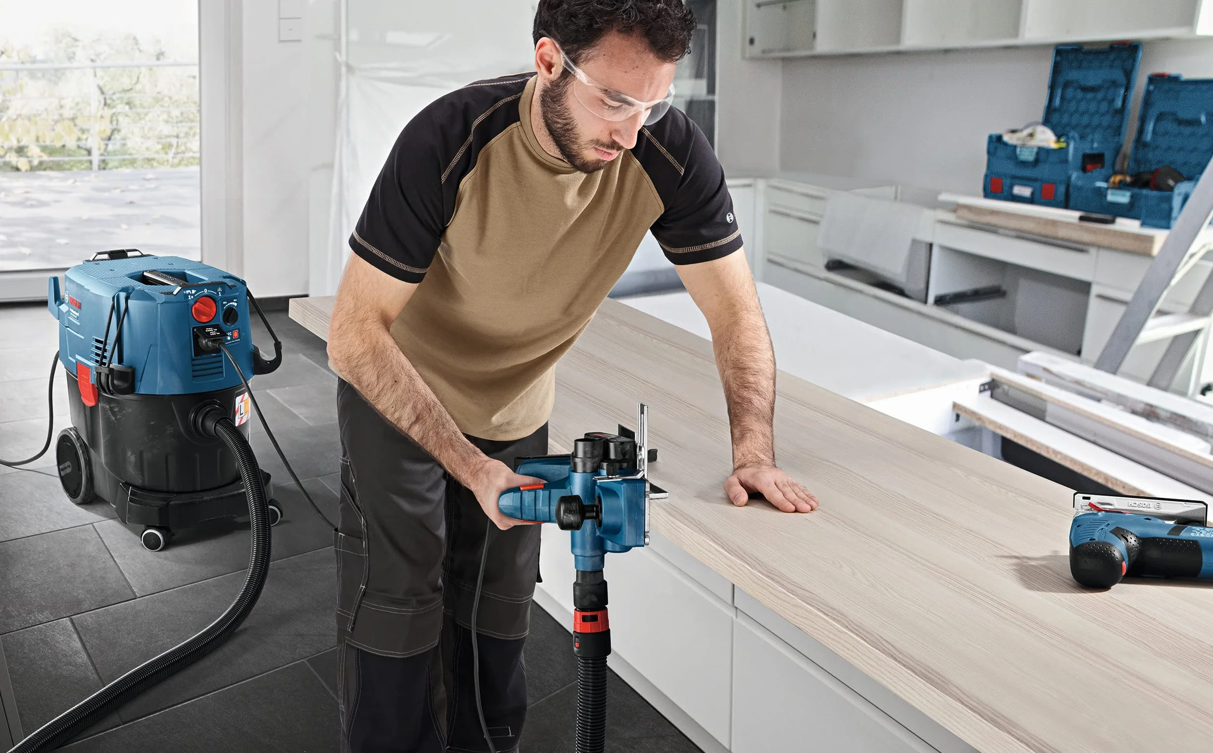 Bosch Profesional WĄŻ DO GAS Z ADAPTEREM Ø22MM, 5M