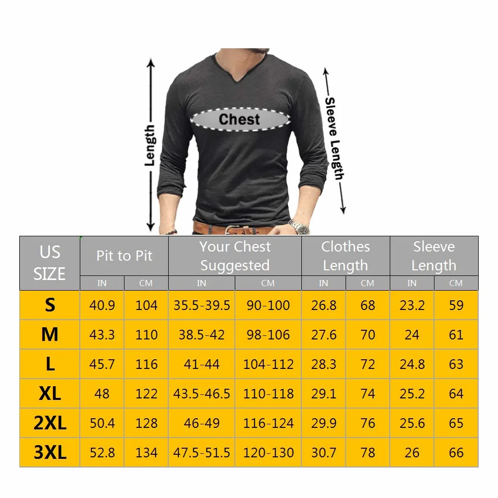 Męska koszulka Henley z długim rękawem slim fit casual dekolt w serek podkoszulki bawełna
