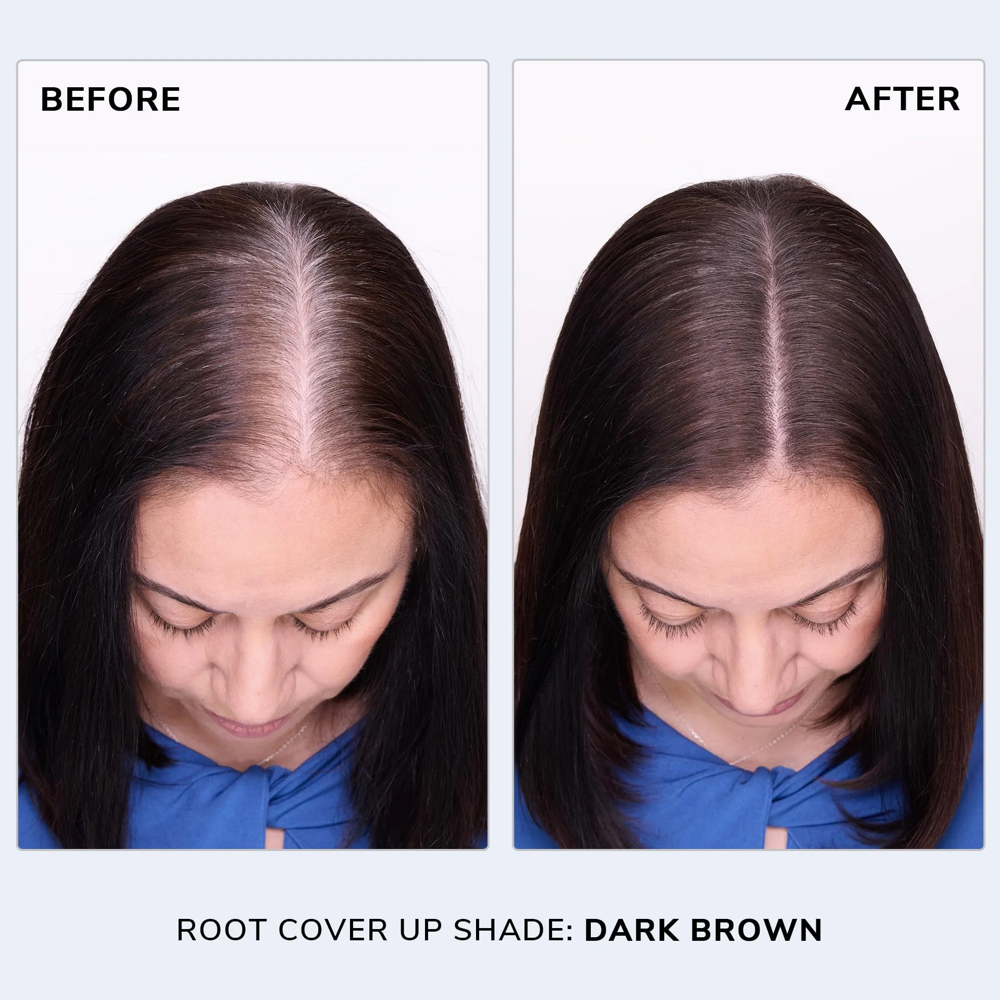 COLOR WOW Root Cover Up, Kamuflaż korzeniowy, Średni Kasztan, 2,1 g