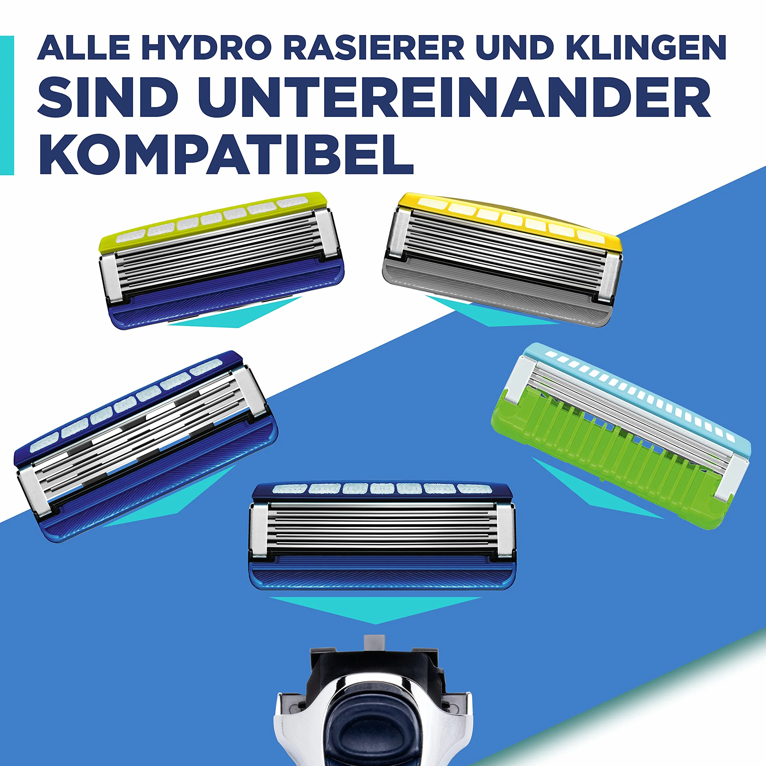 Wilkinson Sword Hydro 5 golarka dla mężczyzn 12 ostrzy składany trymer