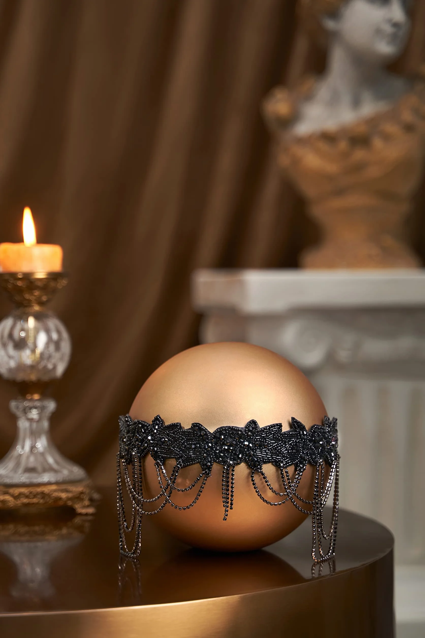 BABEYOND 1920. Flapper nakrycie głowy w stylu lat 20. XX wieku, akcesoria Gatsby, akcesoria damskie w stylu vintage