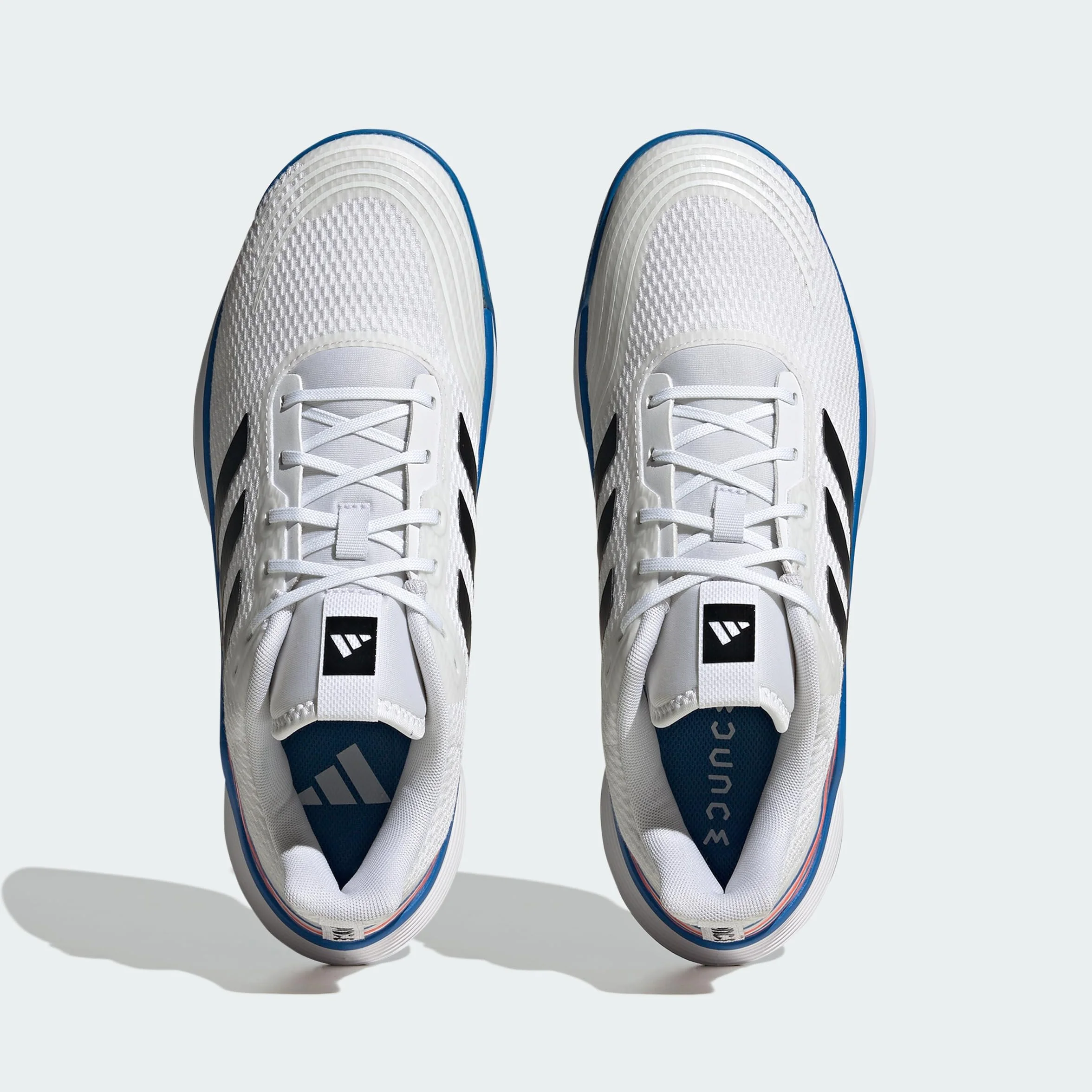 adidas Mężczyźni Novaflight Volleyball Shoes, Cloud White/Core Black/Bright Royal, 42 EU