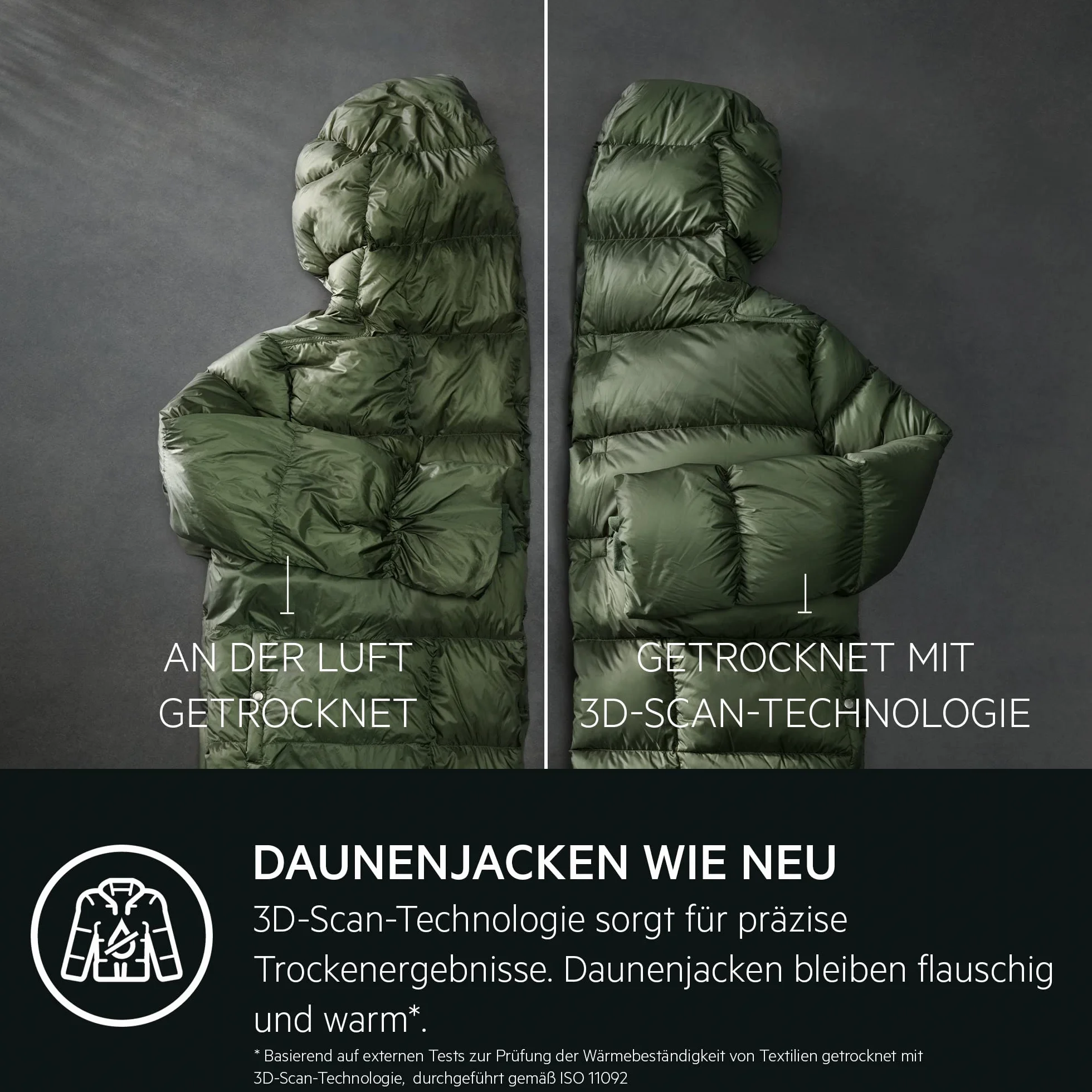 AEG Suszarka z pompą ciepła 8 kg – seria 9000 AbsoluteCarePlus suszenie puchu – zwycięzca testu Stiftung Warentest – skanowanie 3D – badanie wilgotności resztkowej – A+++ – energooszczędna –