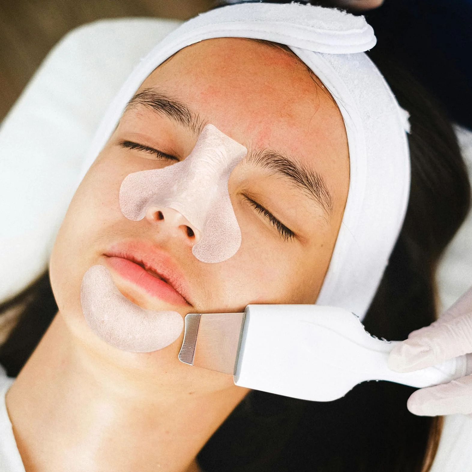 Healvian Rozwiązanie Gentle Skin: 200 Sztuk Pasków na i Pory Miękkie Bawełniane Wkładki na i Brodę Głębokie Oczyszczanie Wygodne do Regularnego Stosowania