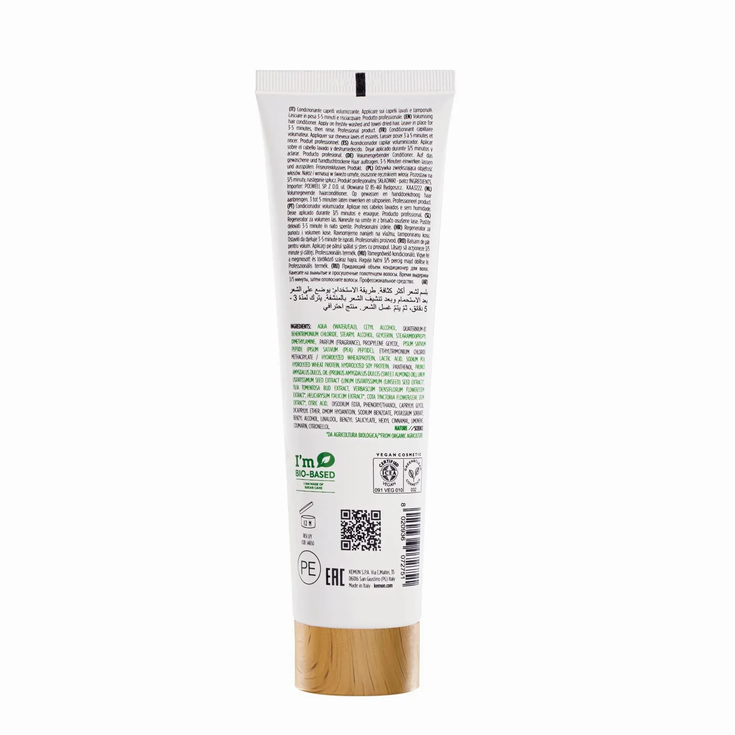 Kemon Actyva P Factor Scalp regenerująca pielęgnacja włosów z olejkiem migdałowym i aloesowym 150 ml