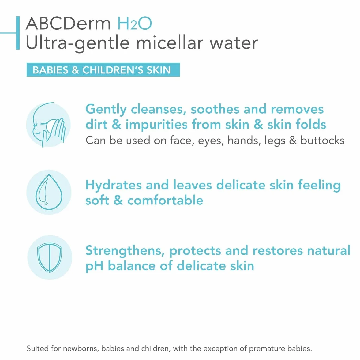 ABCDERM MICELLAIRE H2O Solution 1000 ml