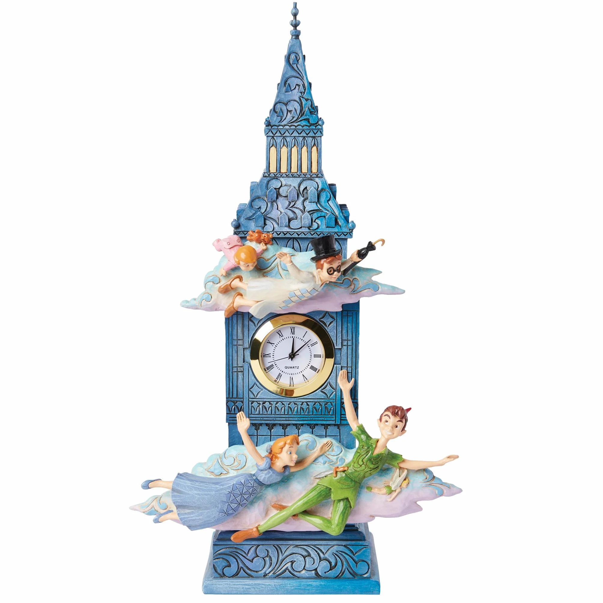 Disney Traditions Peter Pan Clock, wysokość 26 cm