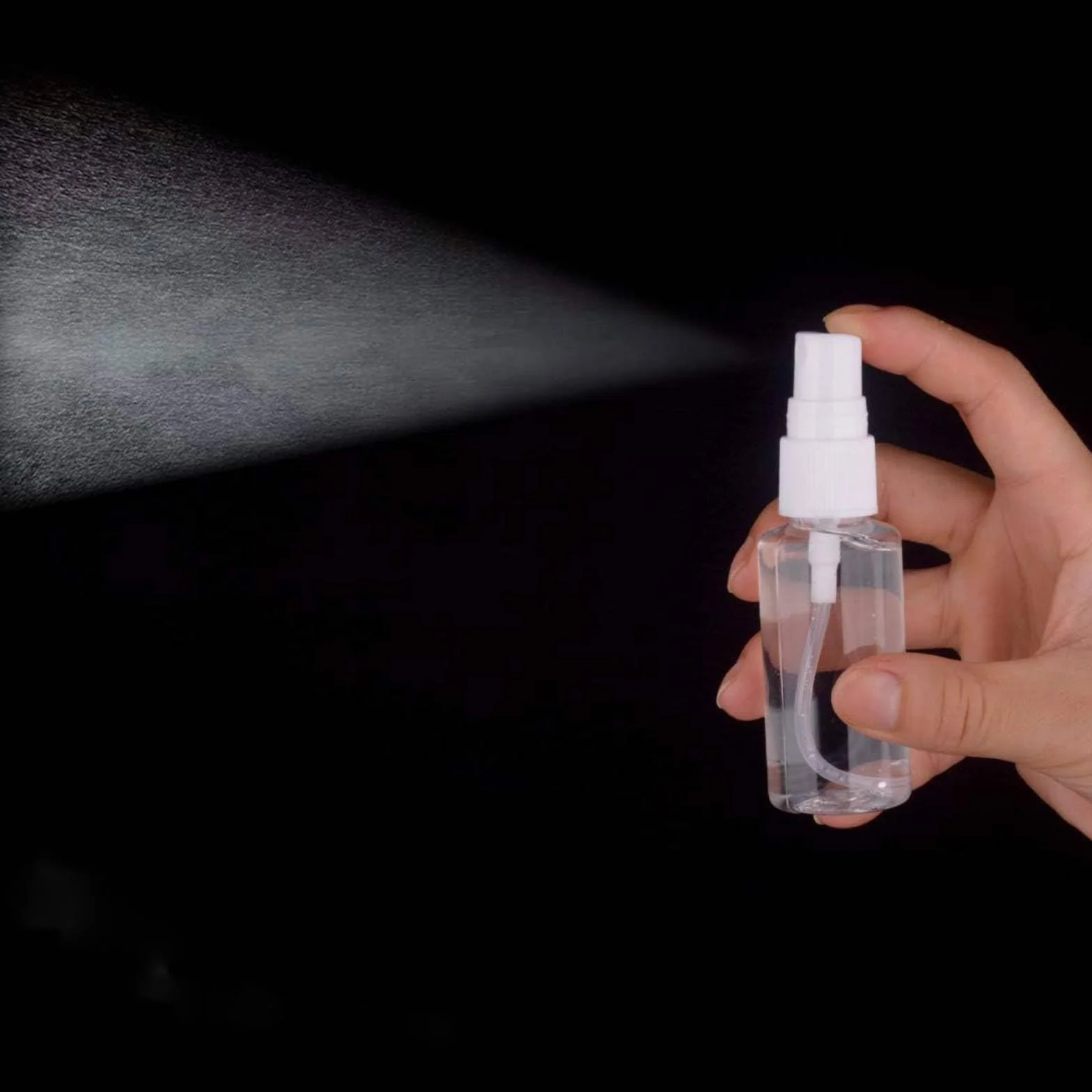 Spray Bottle Small 4 * 20ml, Atomizer Spray Bottle Empty, Atomizer Spray Bottles, Fine Mist Refillable Mini Perfume Atomizers, Plastic Pump Container for Travel and Going Out