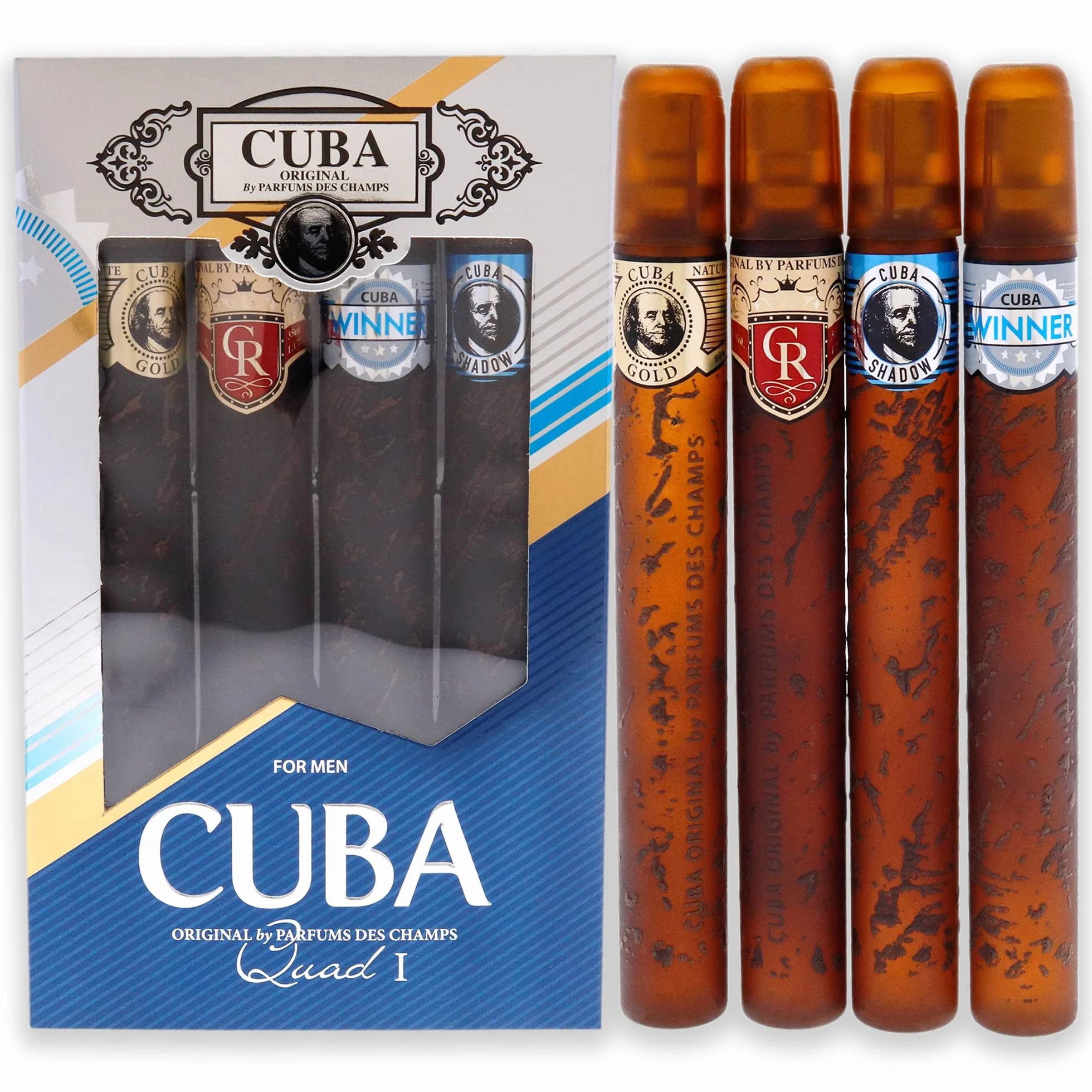 Cuba Quad I 4 x 35 ml Eau de Toilette zestaw upominkowy dla mężczyzn