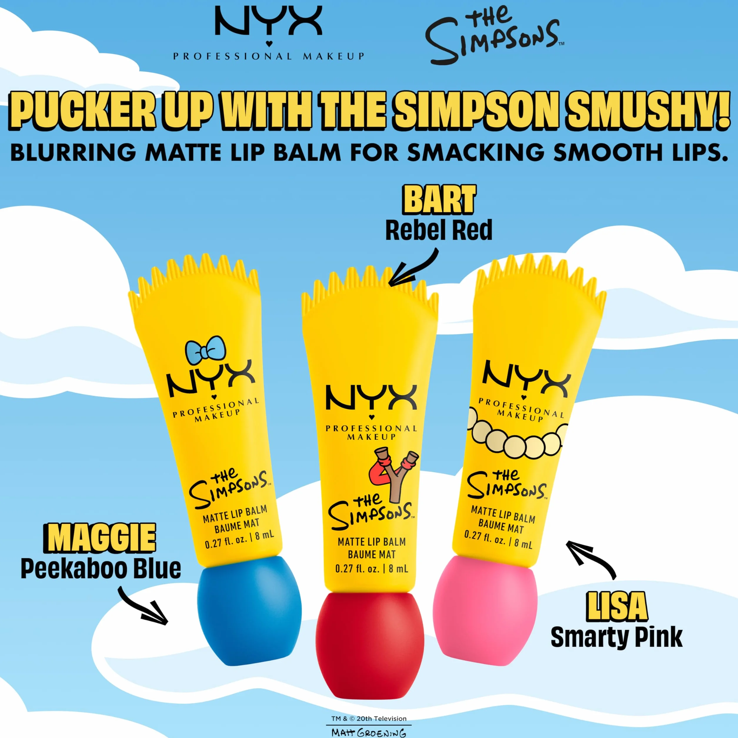NYX Professional Makeup Simpsons Smushy Smarty Pink