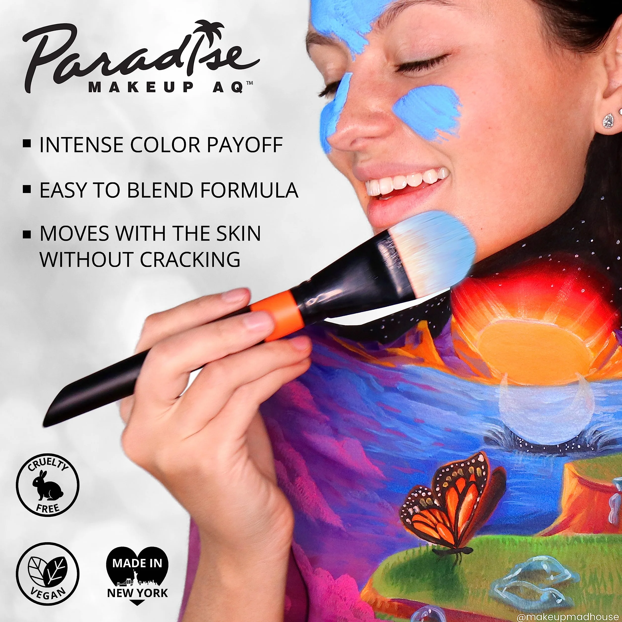 Mehron Paradise AQ paleta 30 kolorów