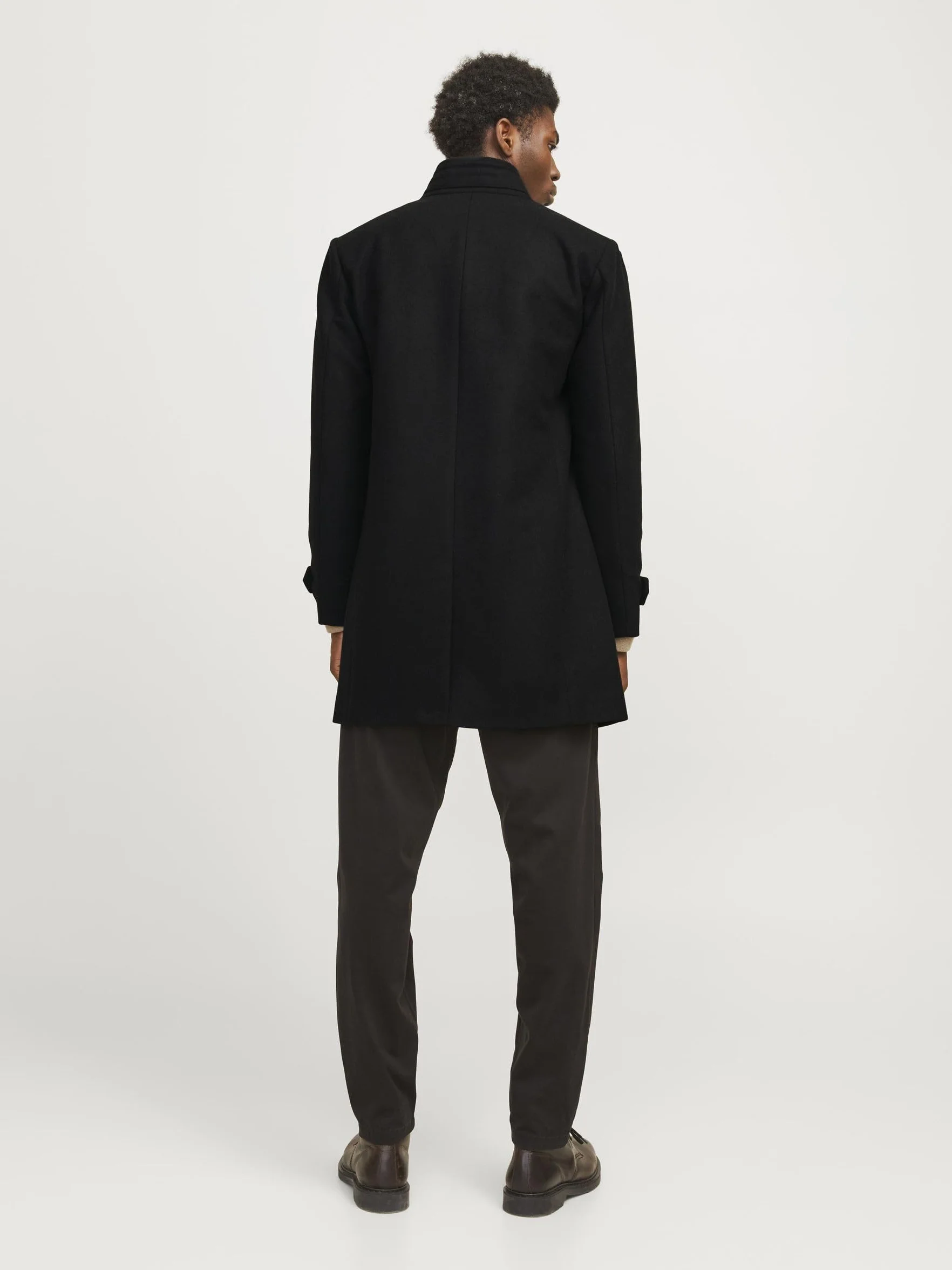 JACK & JONES Płaszcz wełniany Mężczyźni Jjemelton Wool Coat Sn