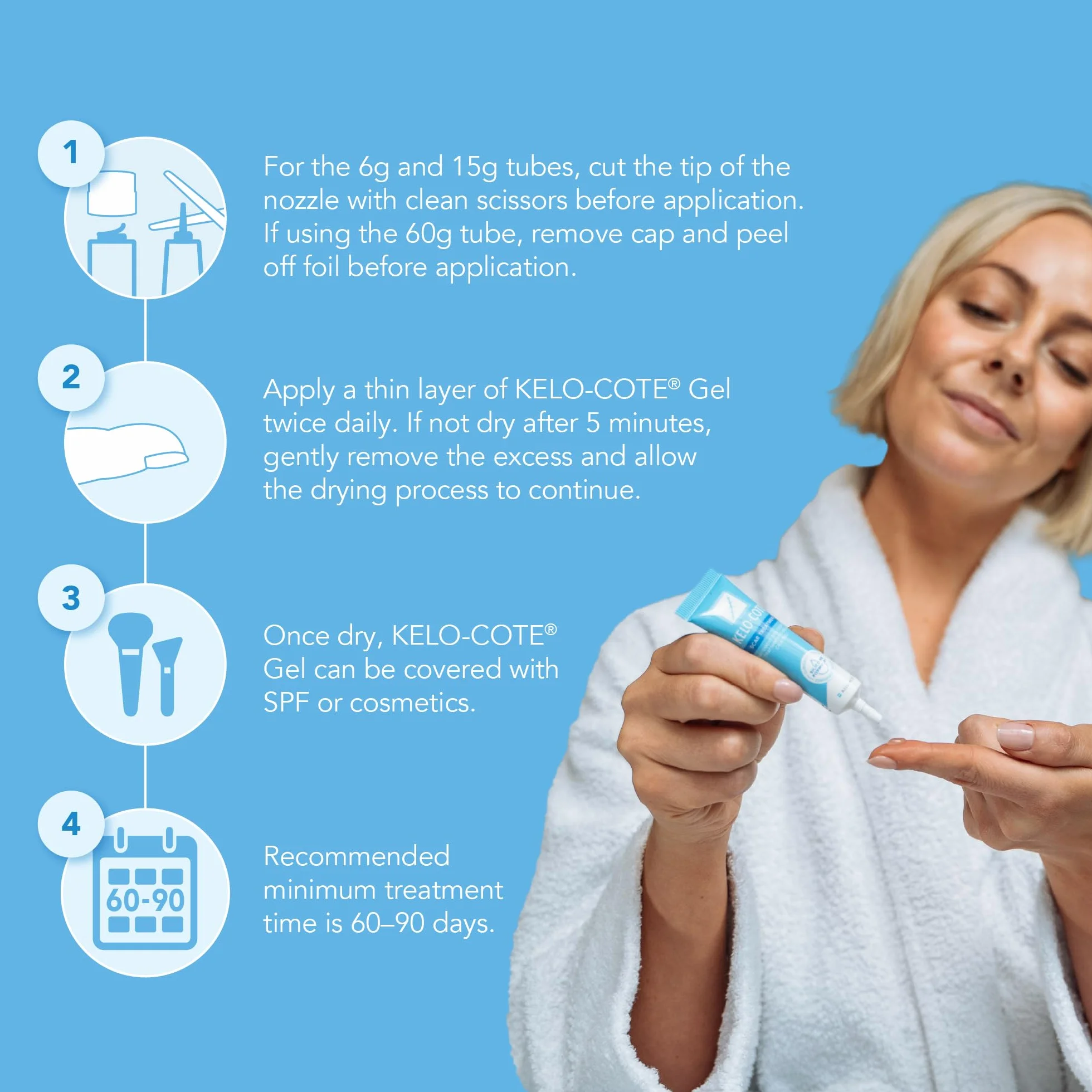 KELO-COTE Gel zur Narbenbehandlung, 15 G Żel