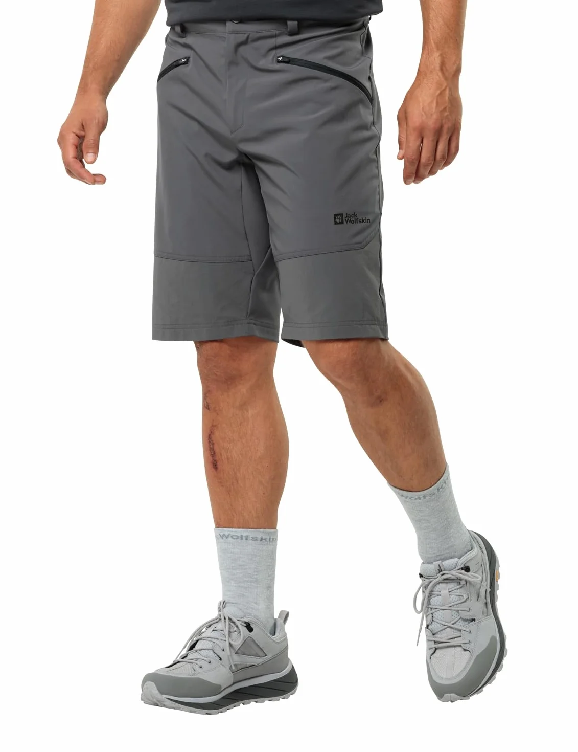 Jack Wolfskin Hiking Alpine Short M - Szorty turystyczne Mężczyźni