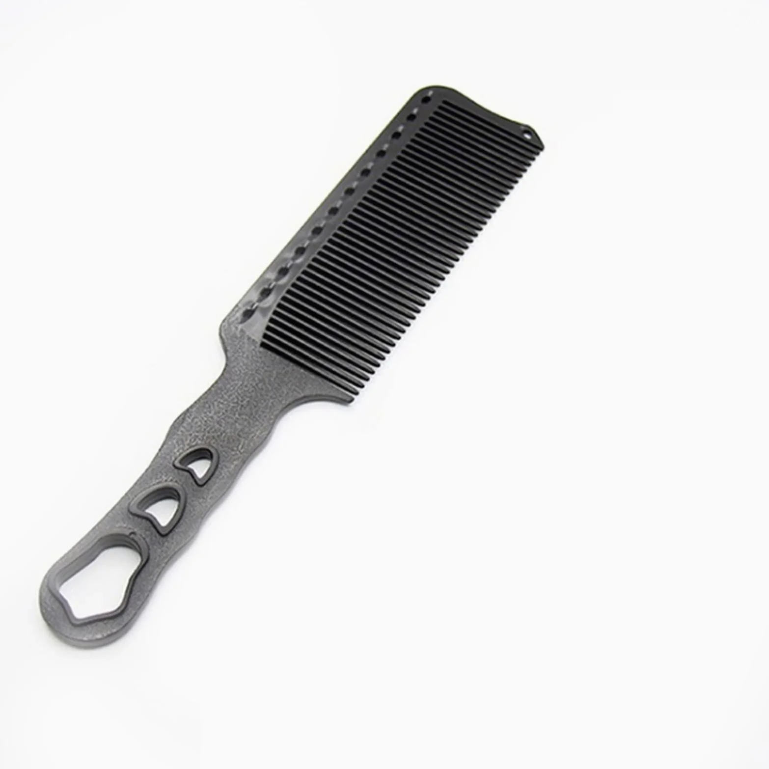 DieffematicSZ Grzebień Plastic Band Handle Comb Household Comb No Static Electricity Straight Hair Comb