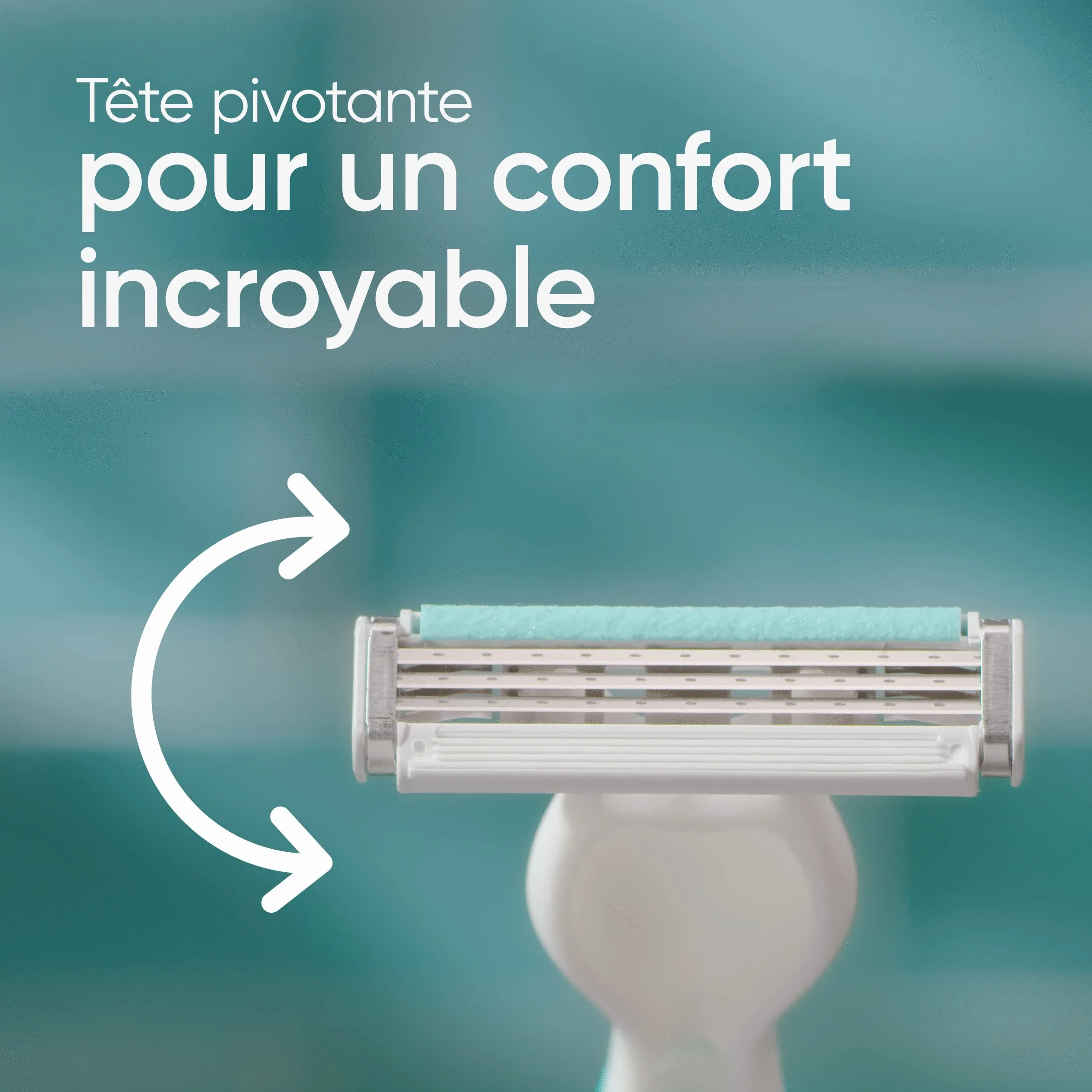 Gillette Venus 3 Sensitive Jednorazowa Golarka dla Kobiet, 3 Sztuki