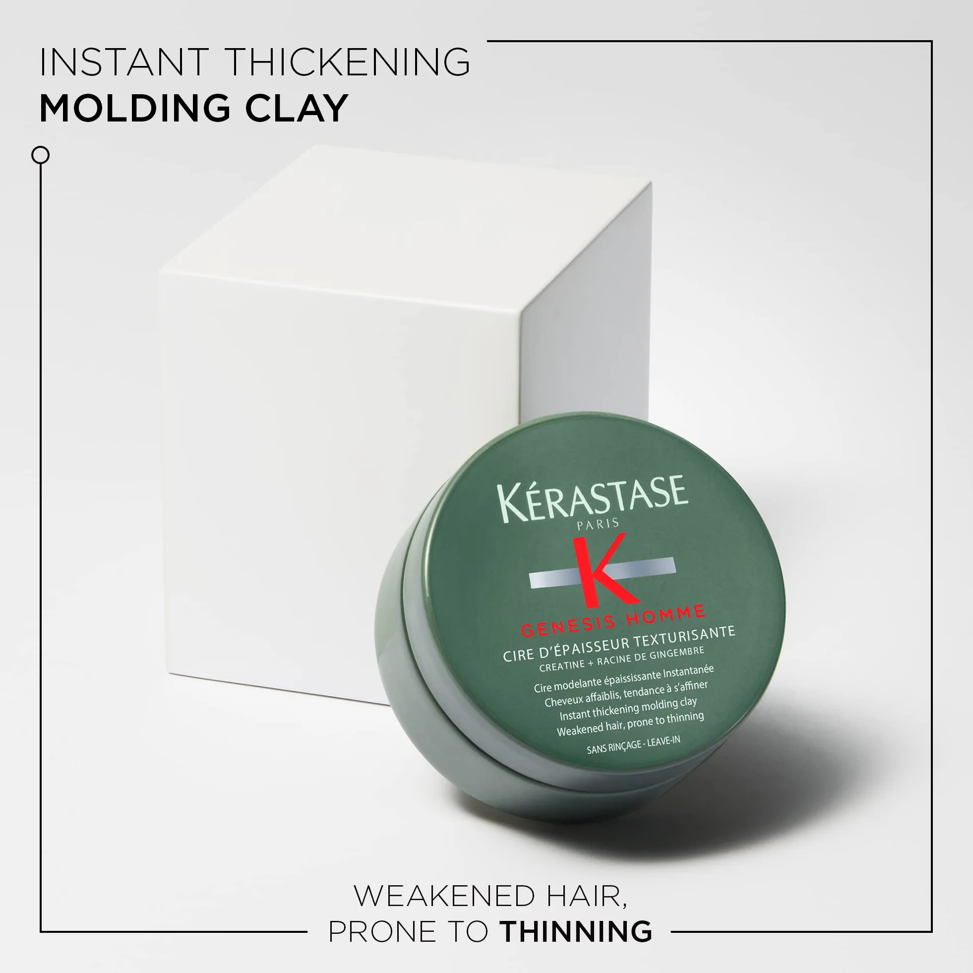 Kérastase Genesis Homme Glinka do Stylizacji Włosów, 75 ml