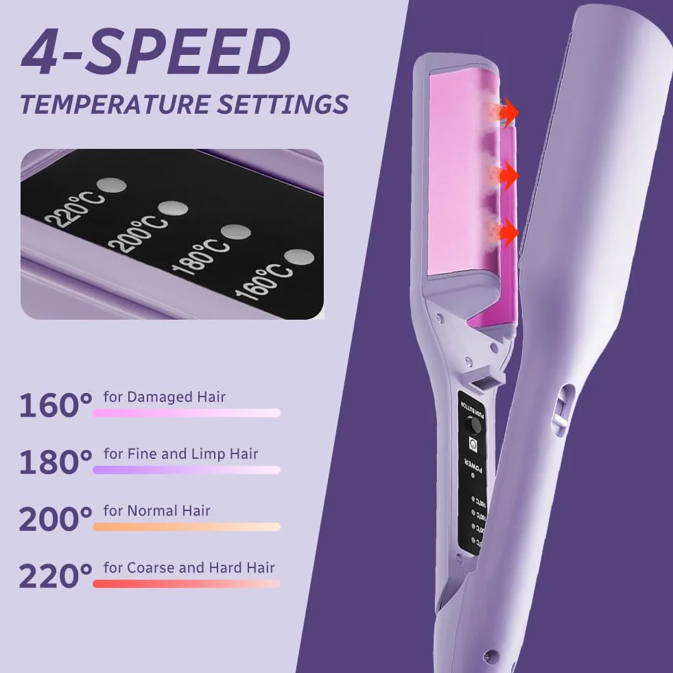 Flintronic Lokówka do dużych loków 160°C-220°C regulowana temperatura