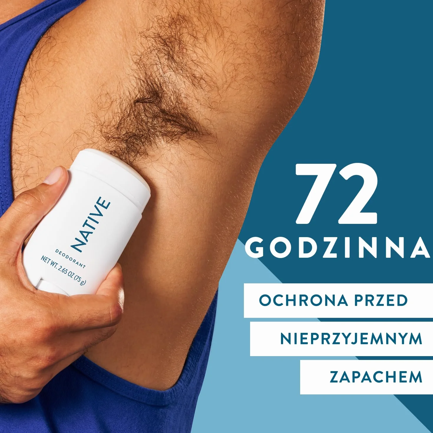 Natural Native Sea Dezodorant z soli i cedru, 2,65 uncji