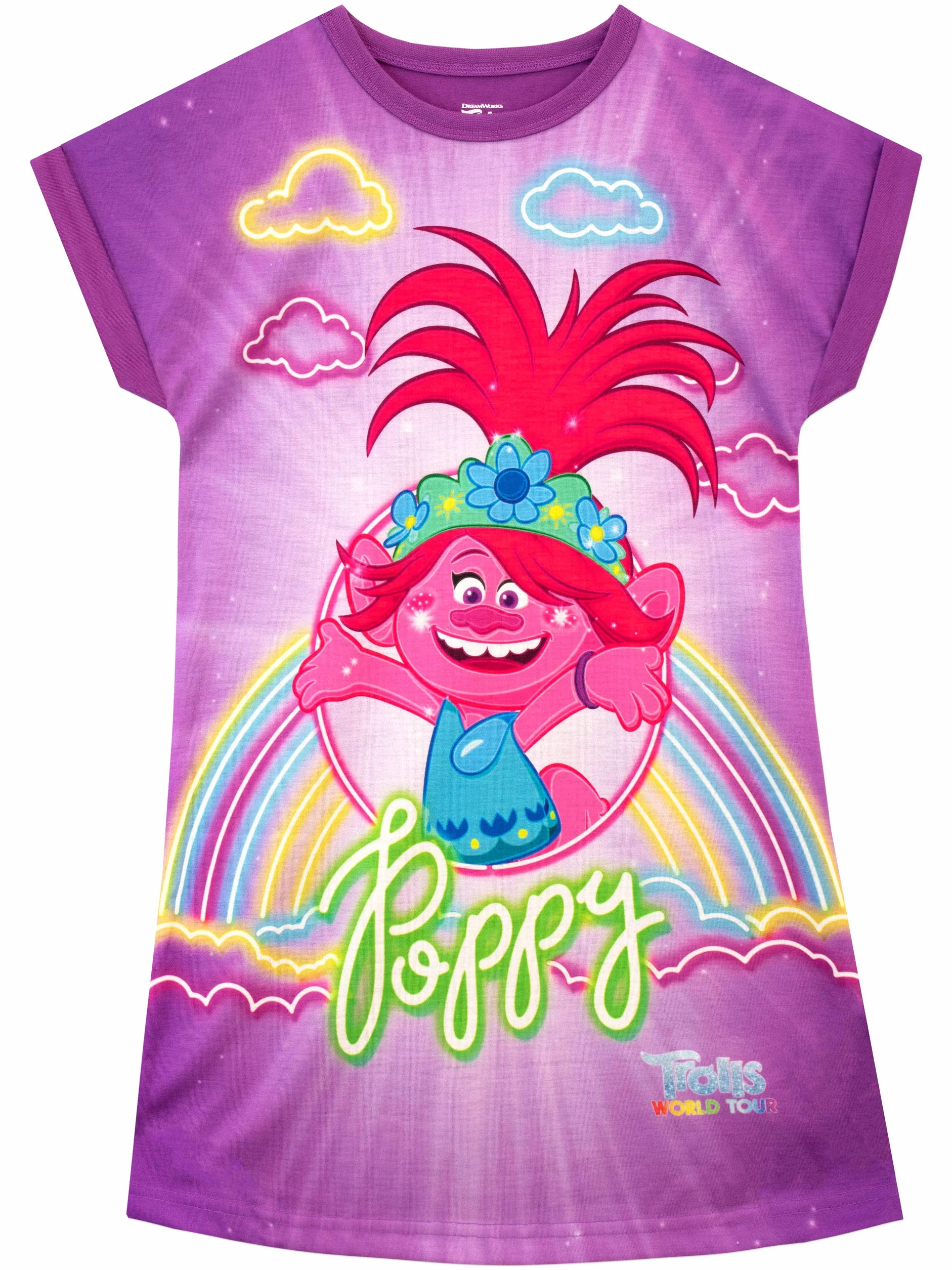 Trolls Dziewczęce koszule nocne Poppy