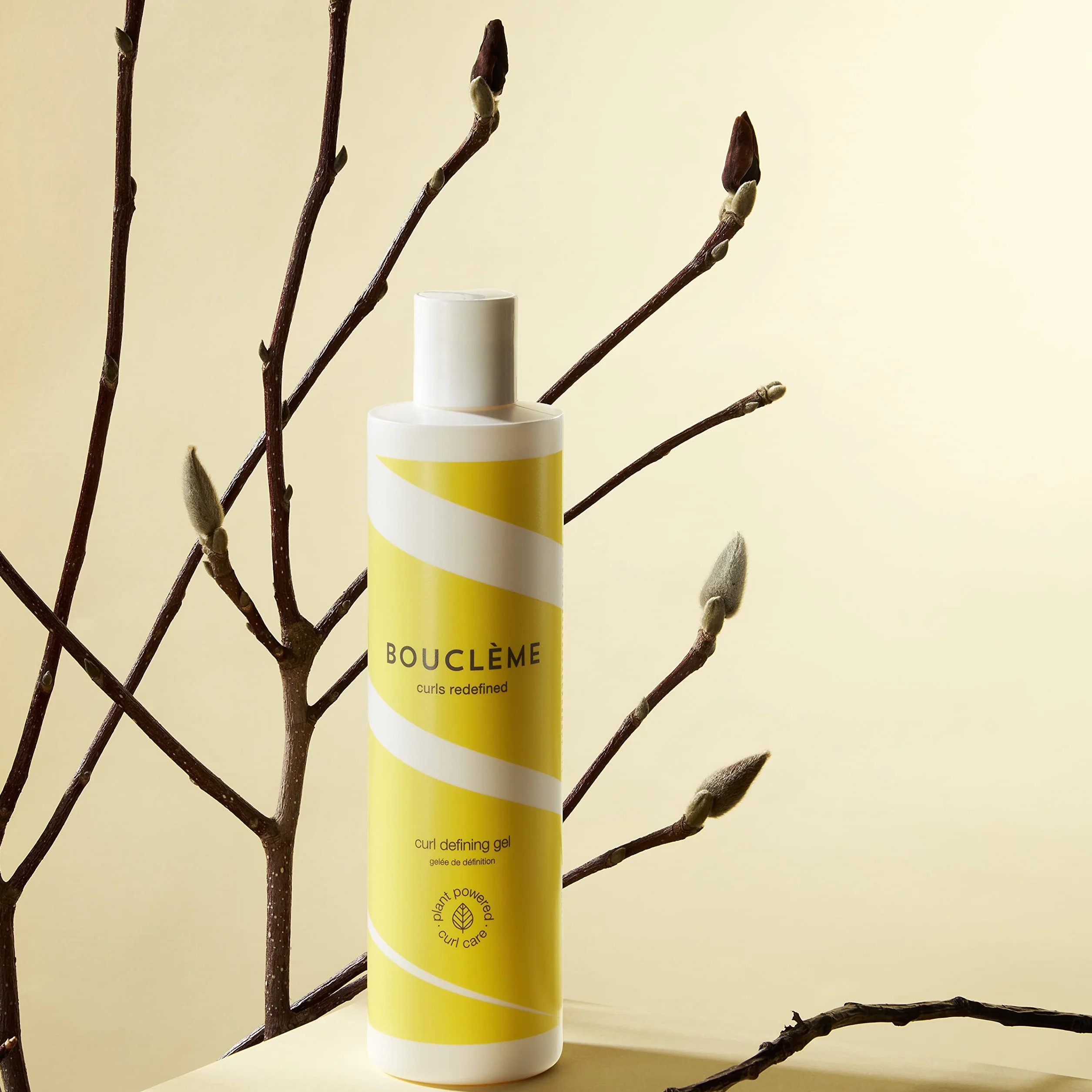 Bouclème Curl Defining Gel I Żel do stylizacji loków dla mocnego trzymania i zdefiniowanych loków, krem do stylizacji z kokosem i bio aloesem, 300 ml