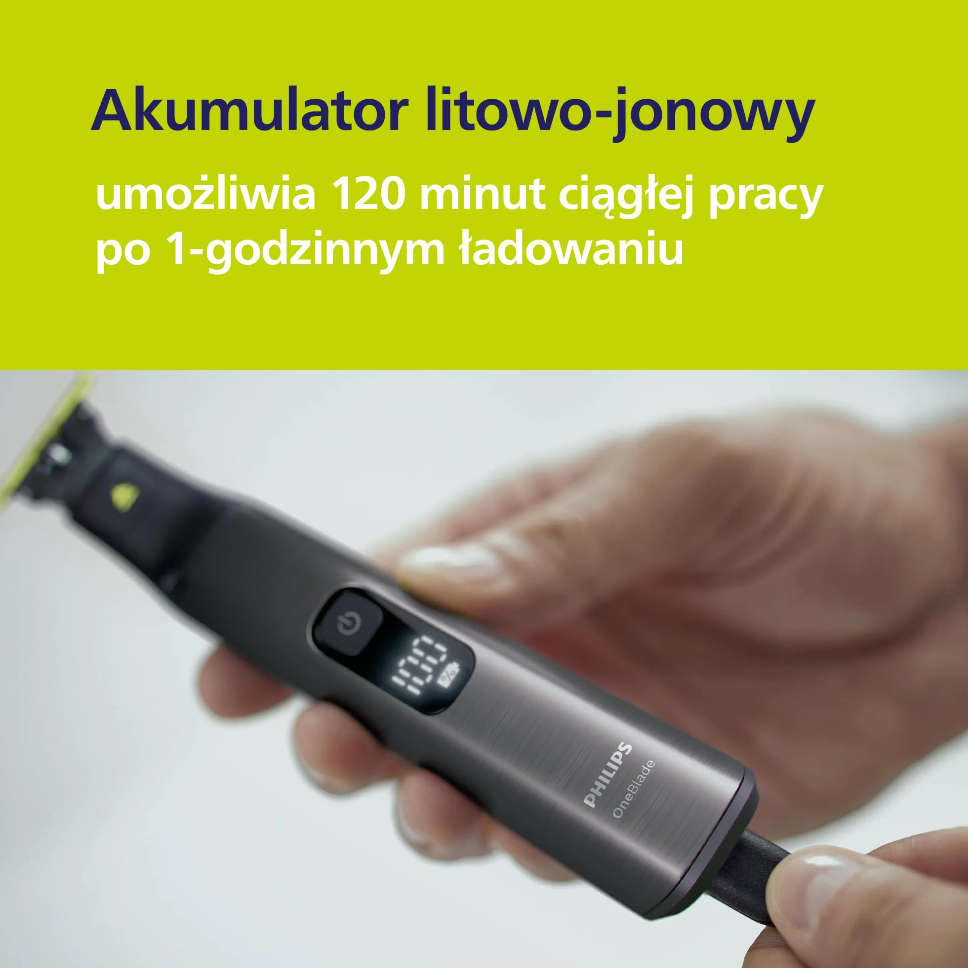 Philips OneBlade Pro 360 Autentyczny Elektryczny trymer do twarzy i ciała, golarka i groomer, 3x ostrze 360, grzebień o długości 20, zestaw do ciała, podstawka ładująca, etui podróżne, QP6652/35