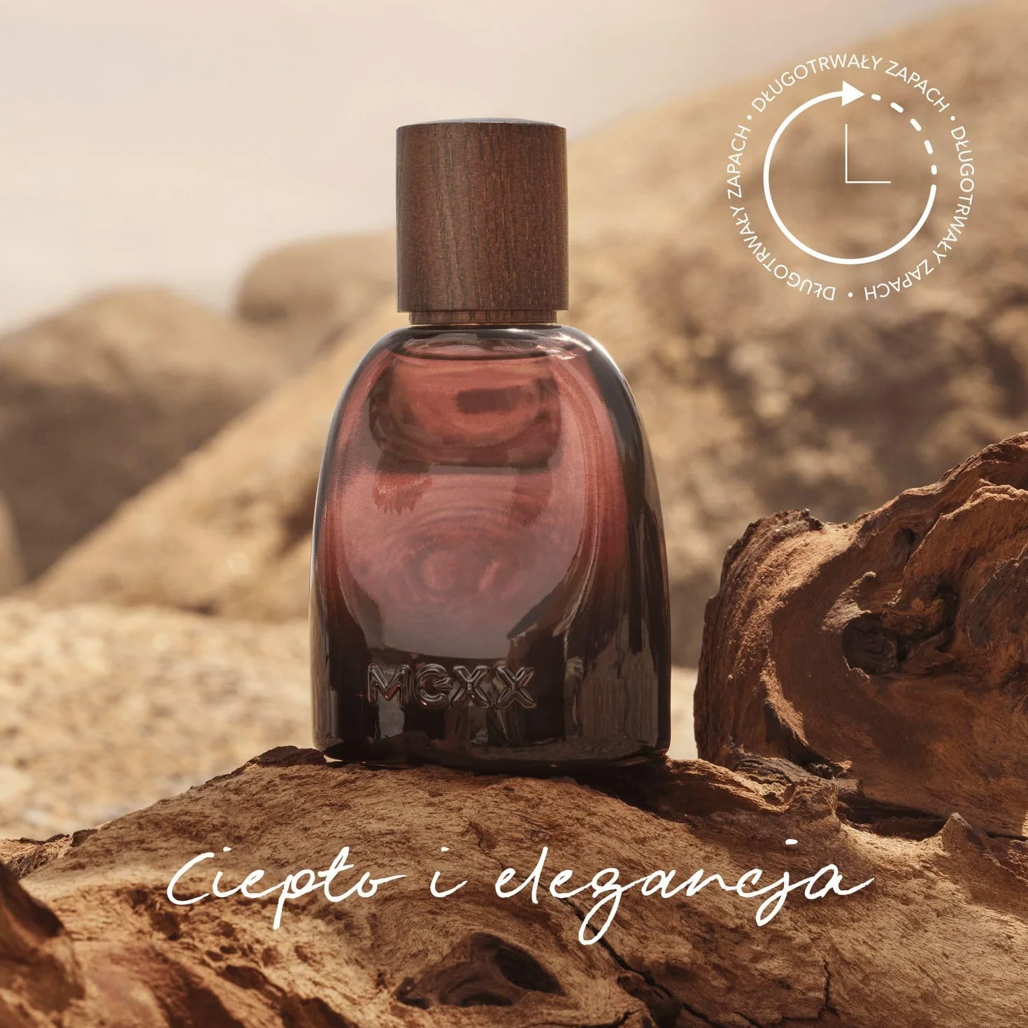 Mexx Inspired Warmth Woda Perfumowana dla Mężczyzn o Drzewno-Ambrowym Zapachu, 50 ml