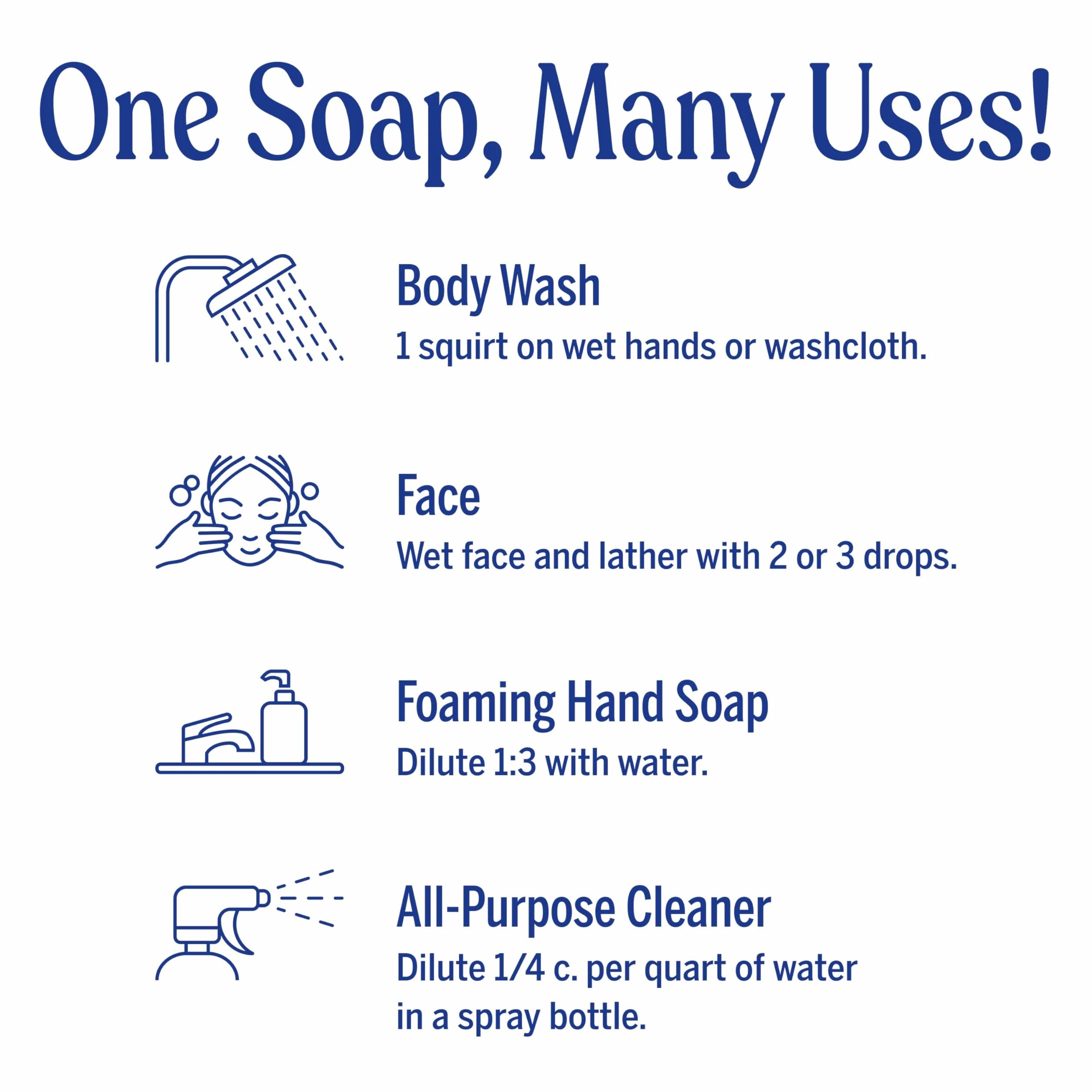 (240ml, Lavender) - Dr. Bronner's Fair Trade & Organic Castile Liquid Soap - (Lavender, 240ml)