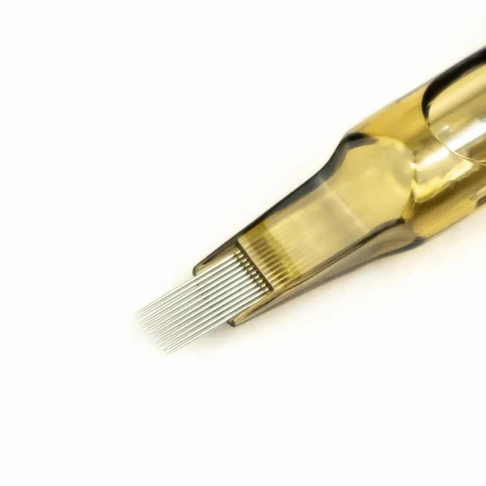 Kwadron Tattoo Cartridge System Flat 0,35 mm 5 FL Long Taper (20)