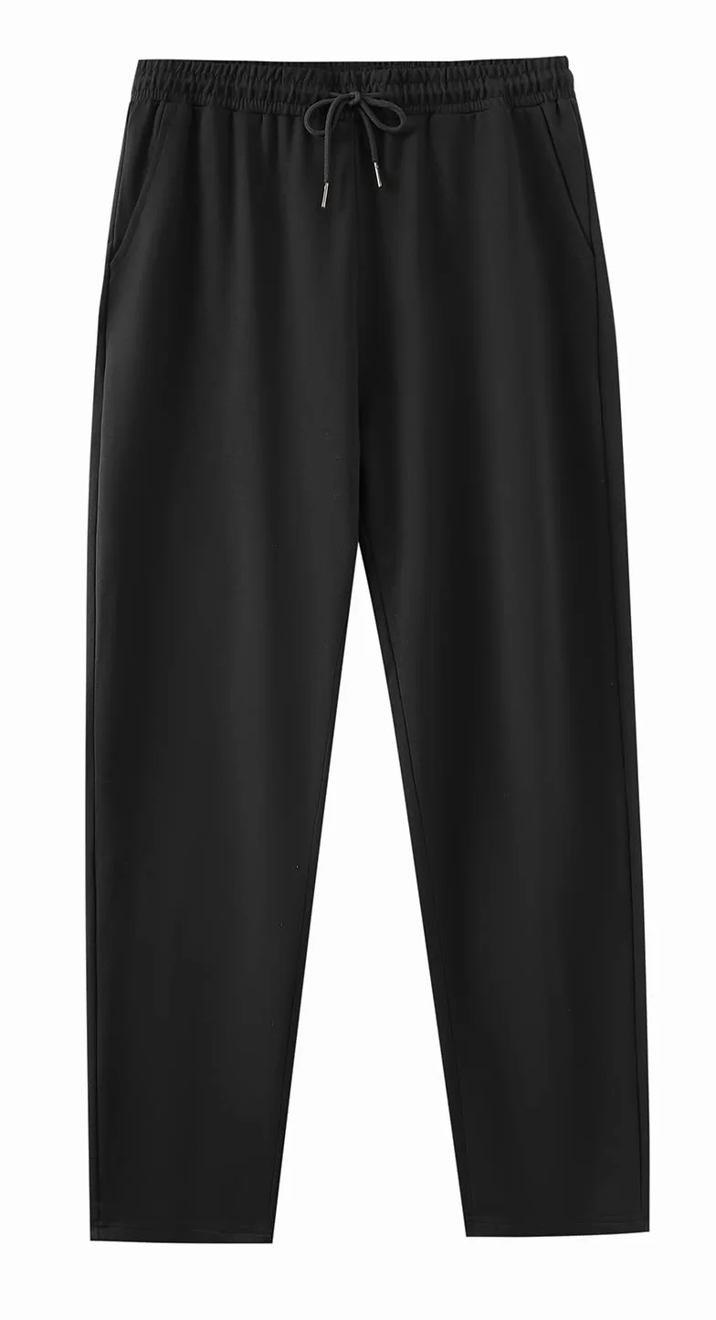 Spodnie do Joggingu Męskie Bawełniane Spodnie Treningowe Spodnie Dresowe Spodnie do viegania Długie Spodnie Rekreacyjn z Kieszeniami dres treningowy