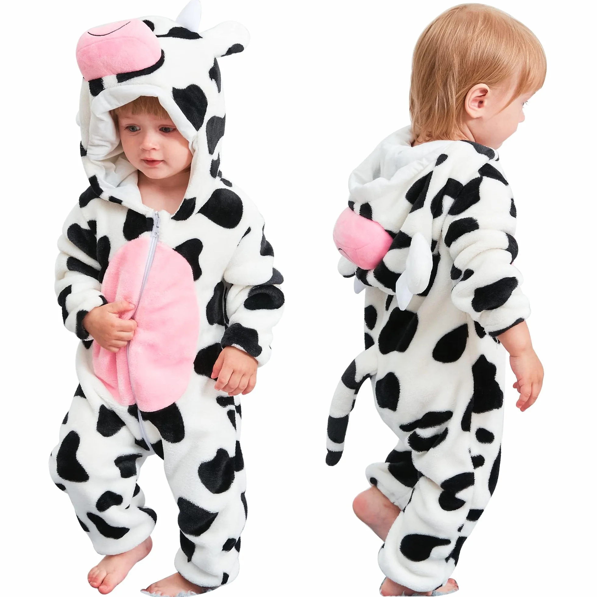 Kombinezon zimowy unisex z kapturem 2-36 miesięcy