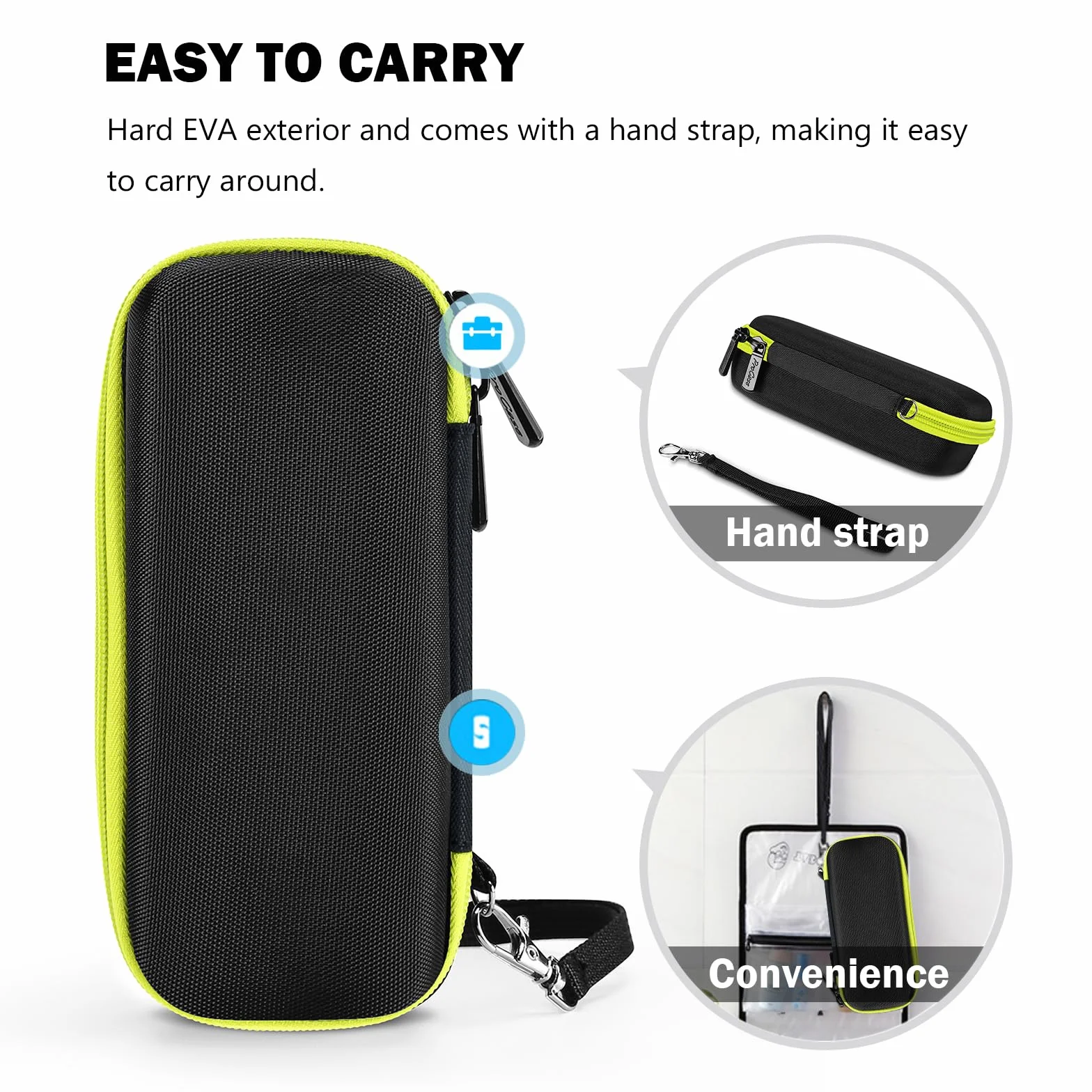 ProCase etui ochronne do Philips Norelco OneBlade, torba na trymer i golarkę