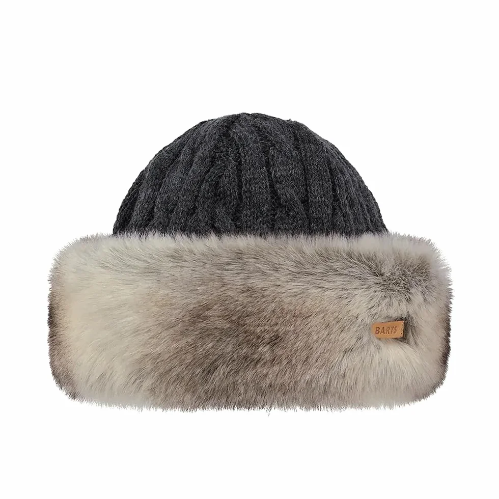 Barts Czapka Cable Knit Faux FurKobiety - na zime dzianinowa Zima jesień-zima
