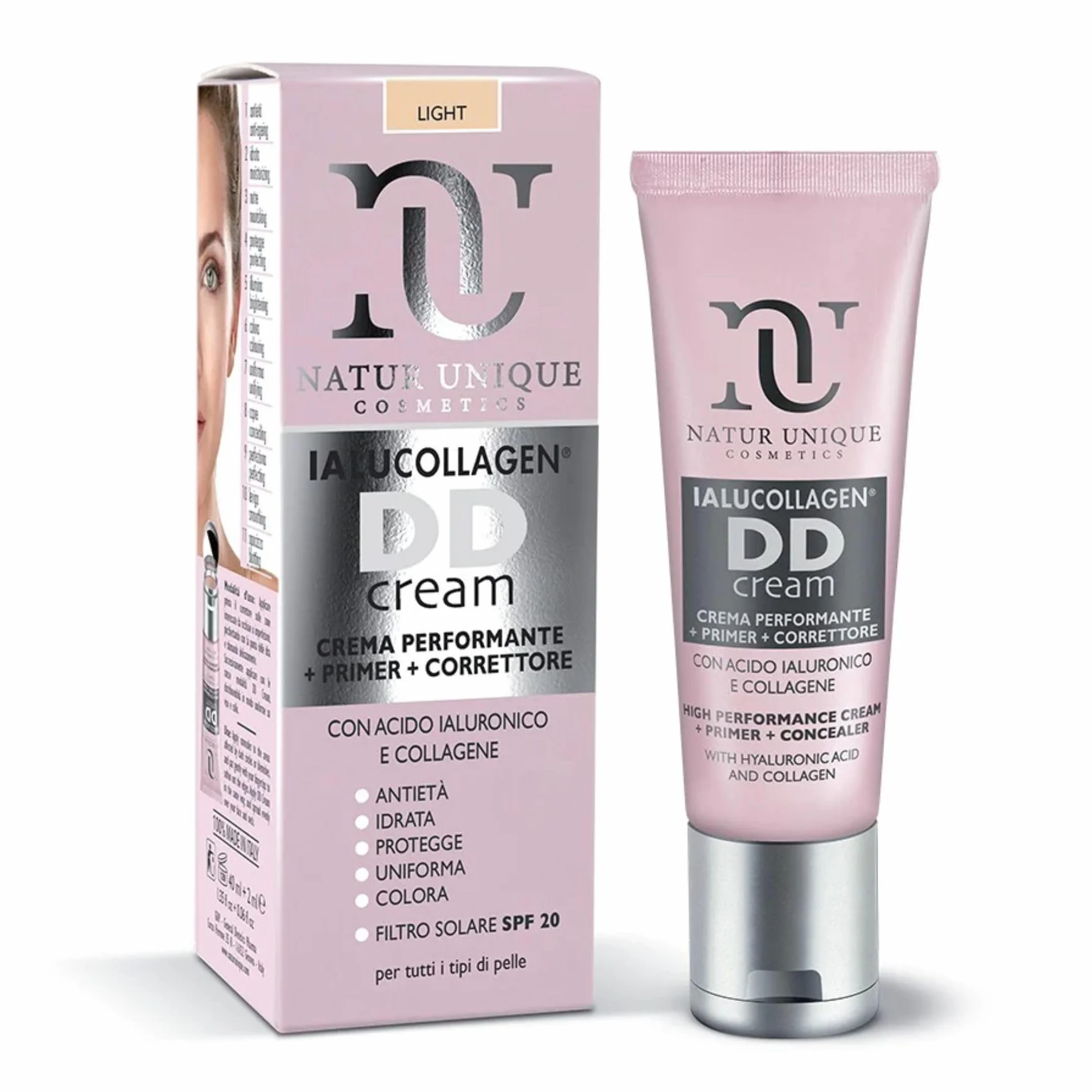Natur Unique Ialucollagen DD Cream Light