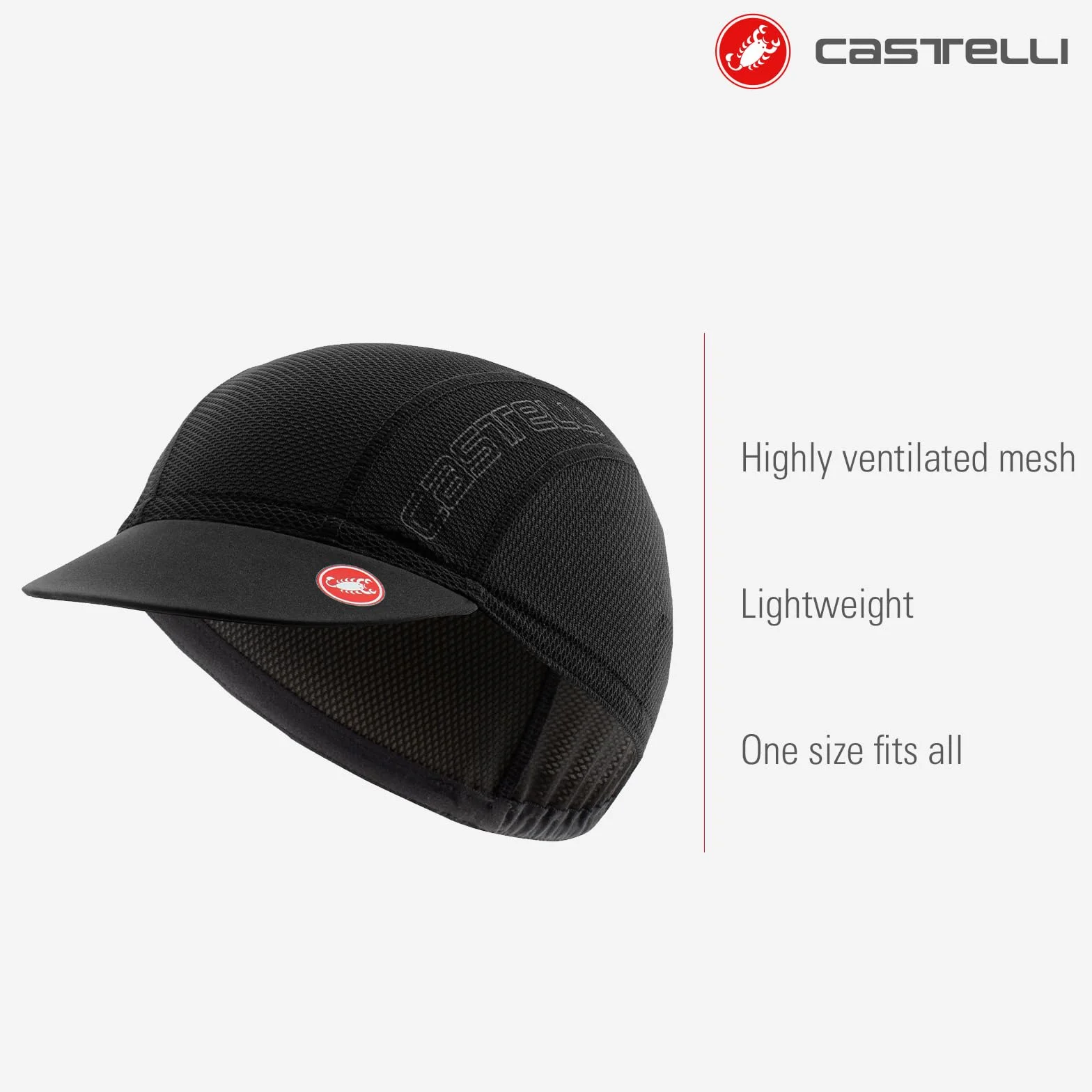 CASTELLI Czapka beanie Mężczyźni A/C 2 Cycling Cap