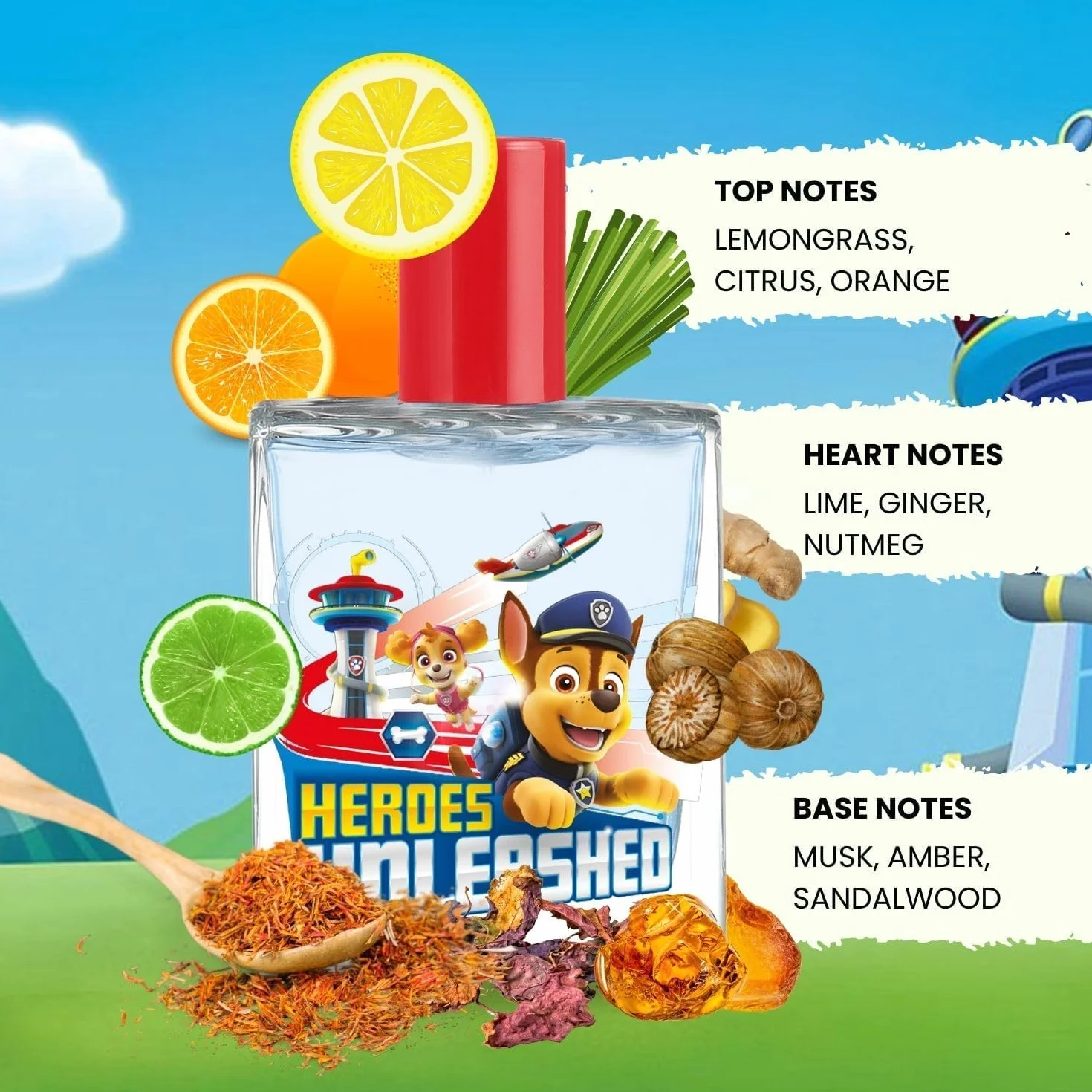 Paw Patrol Zestaw wody toaletowej dla dzieci 30 ml